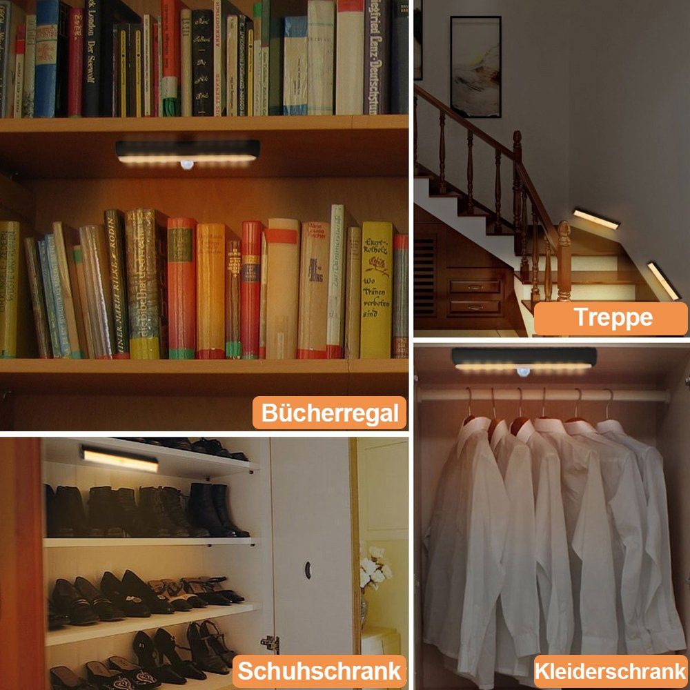 Sunicol LED Unterbauleuchte LED-Schrankleuchte, Bewegungssensor, tragbarer günstig online kaufen