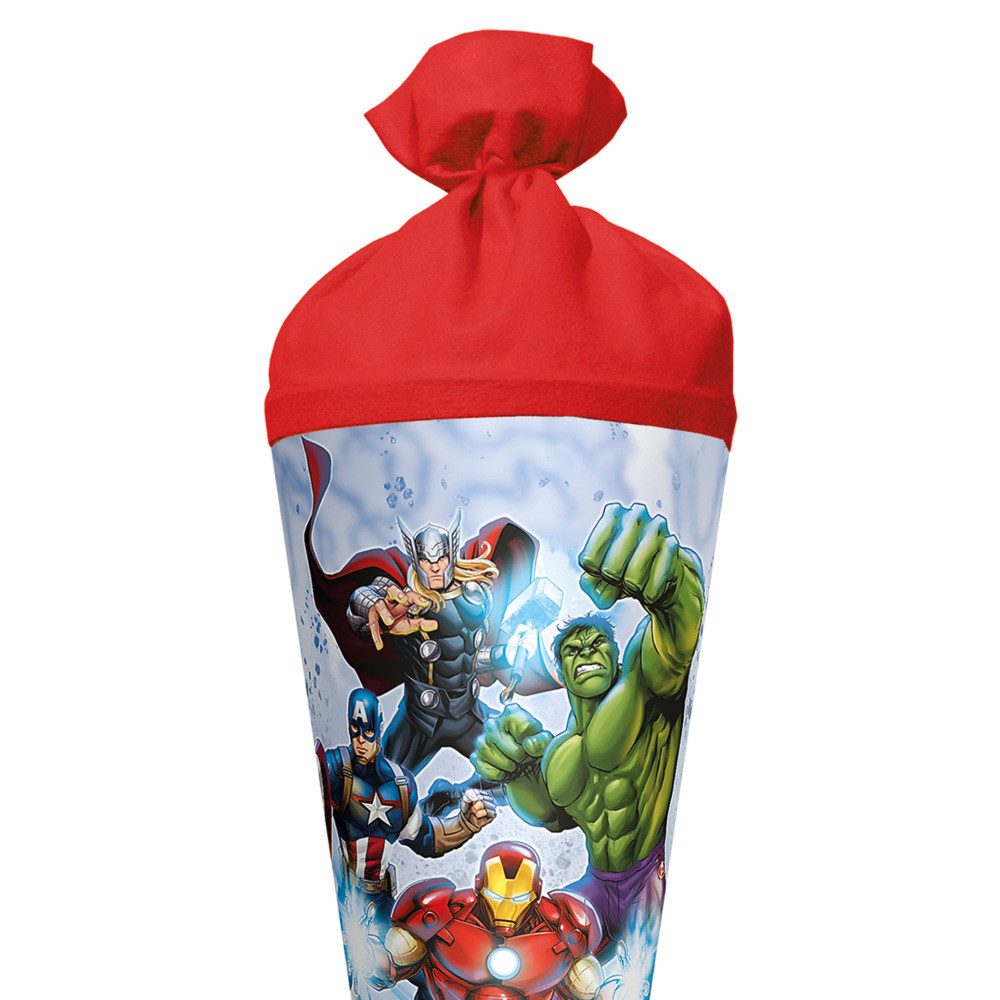 Roth Schultüte Roth Schultüte Marvel The Avengers rund Schutzspitze Filzverschluss
