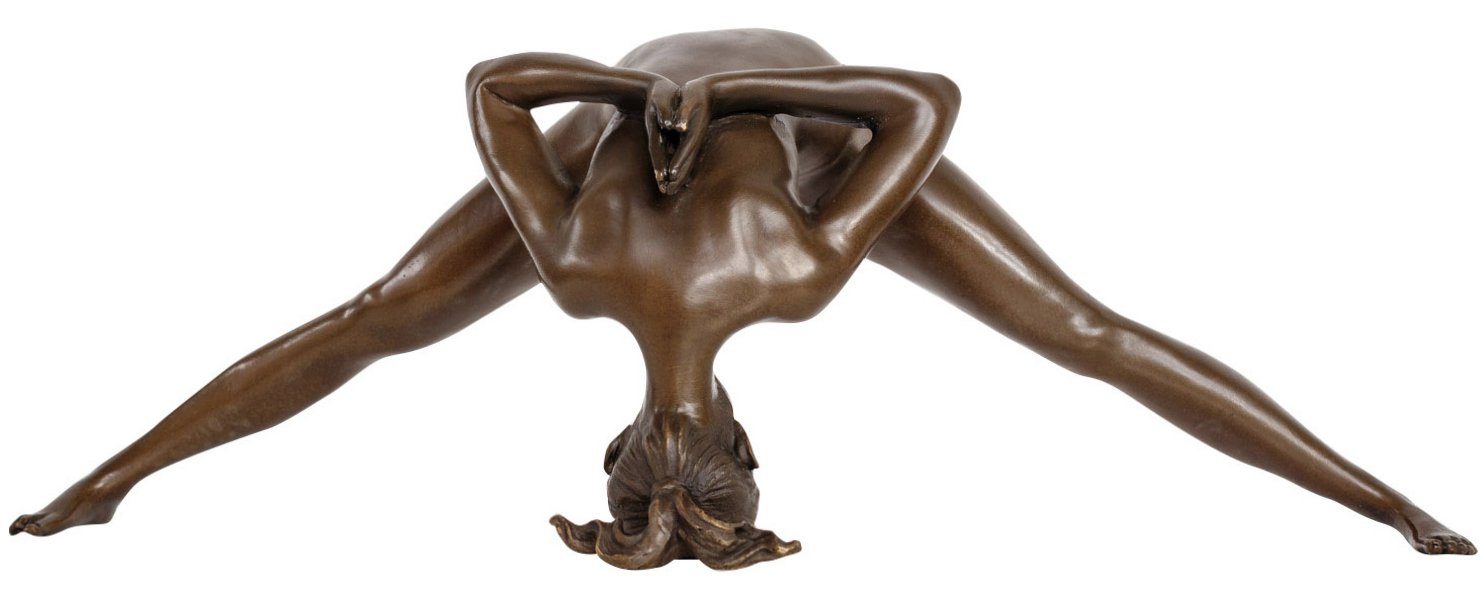 Aubaho Skulptur Bronzeskulptur Akt Erotik erotische Kunst Bronze Figur Statue Antik-St