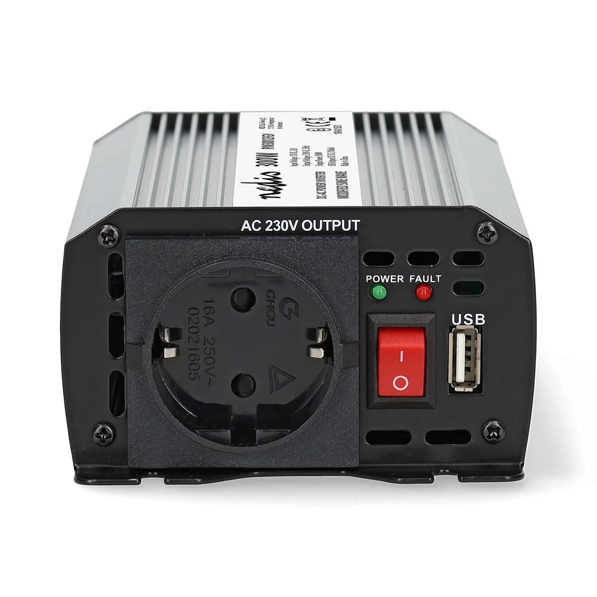 Nedis Stromerzeuger PIM30012FGY, (1-tlg), 230 V AC, USB-Anschluss, flexible Nutzung unterwegs, für Camping