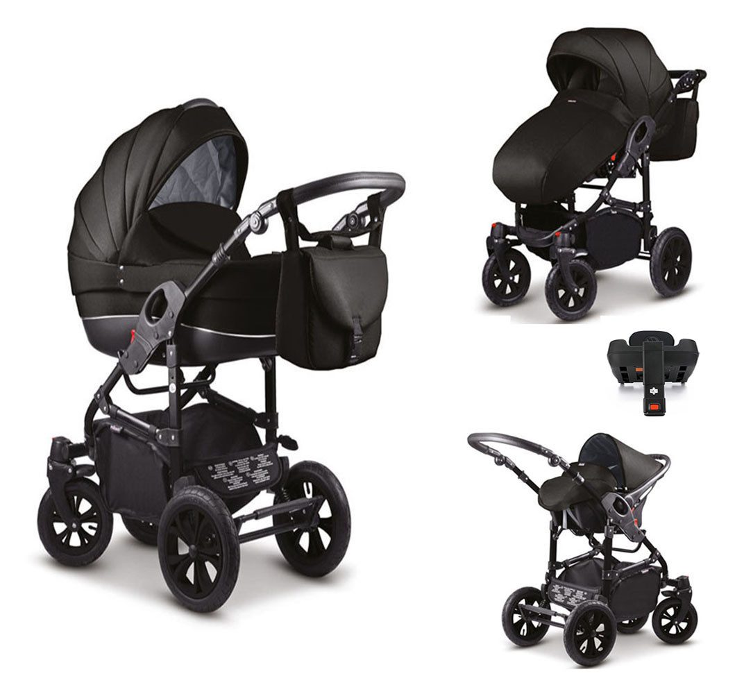 Kombi-Kinderwagen Craft 5 in 1 inkl. Sportsitz, Autositz und Iso Base in 18 Farben