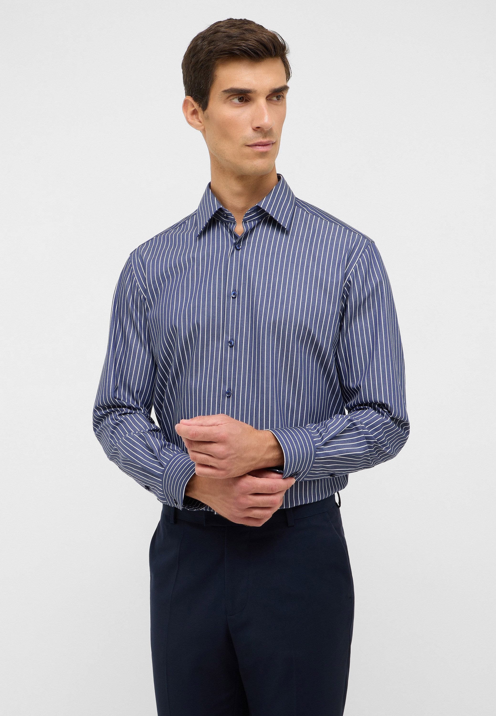 Eterna Langarmhemd MODERN FIT NON IRON günstig online kaufen