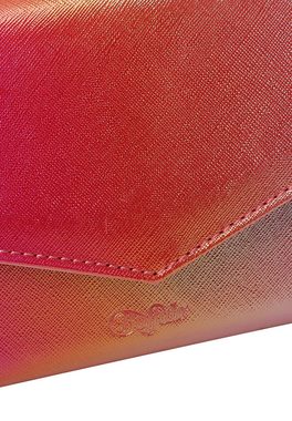 Buffalo Clutch Secco Rainbow, mit stylischem Ketten-Schulterriemen