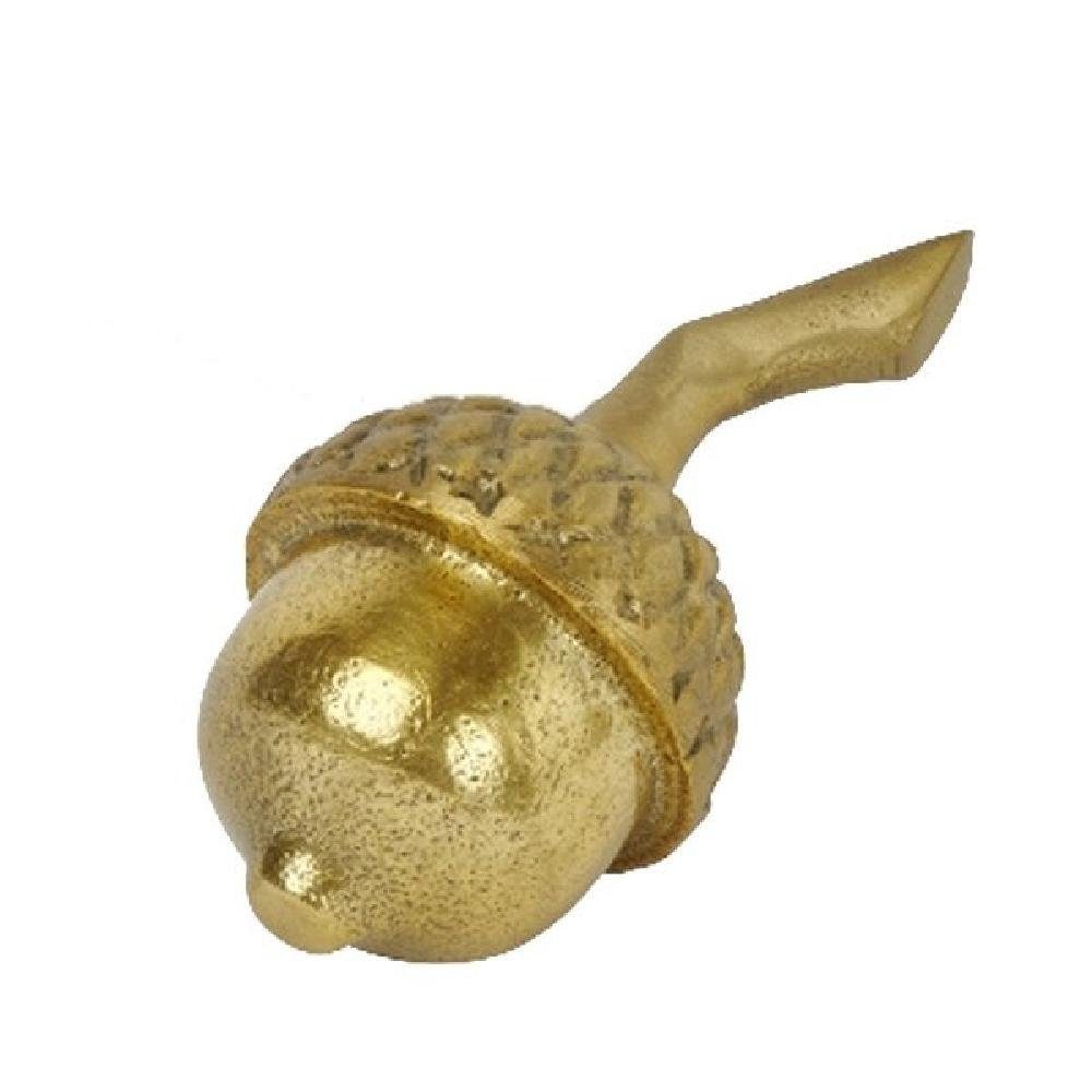Eichel (9,5cm) Nocciola Lambert Dekorationsobjekt Gold Weihnachtsbaumkugel