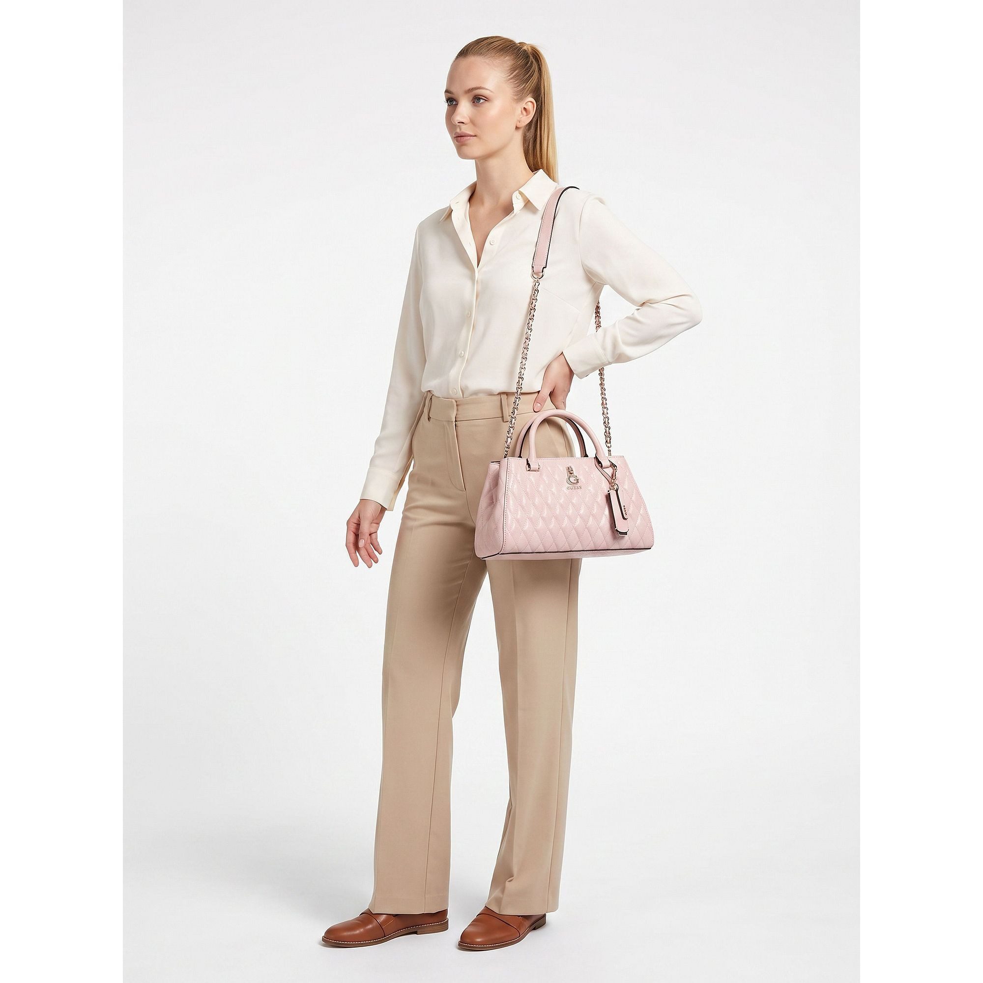 Guess Henkeltasche Tamara, Polyurethan
