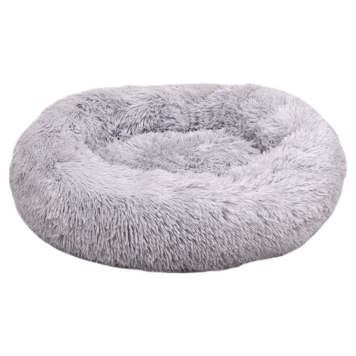 Flamingo Tierbett Hundebett Krems rund hellgrau günstig online kaufen