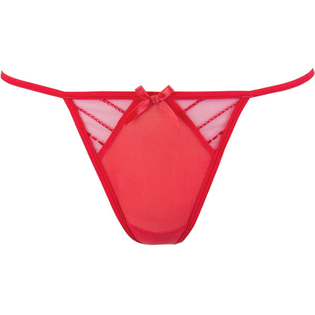 red string - Axami & babydoll (L,M,S,XL) Nachthemd V-9559