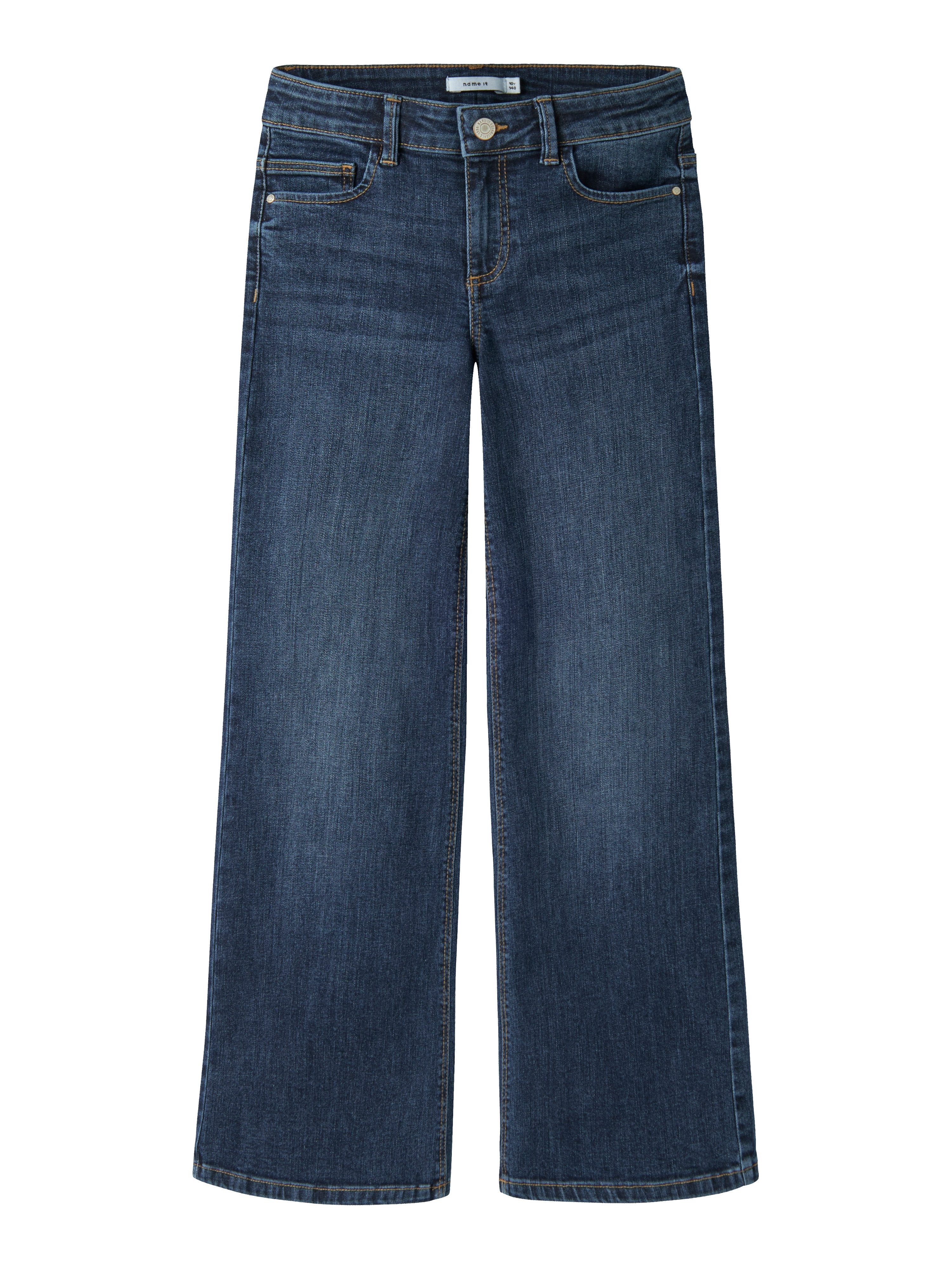 Name It Weite Jeans NKFPOLLY X-WIDE JEANS 4261-MD NOOS Baumwollmischung, loose fit