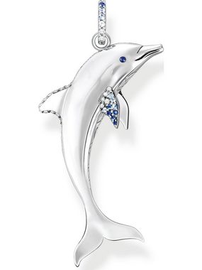 THOMAS SABO Kettenanhänger Thomas Sabo Damen-Anhänger 925er Silber Spinell