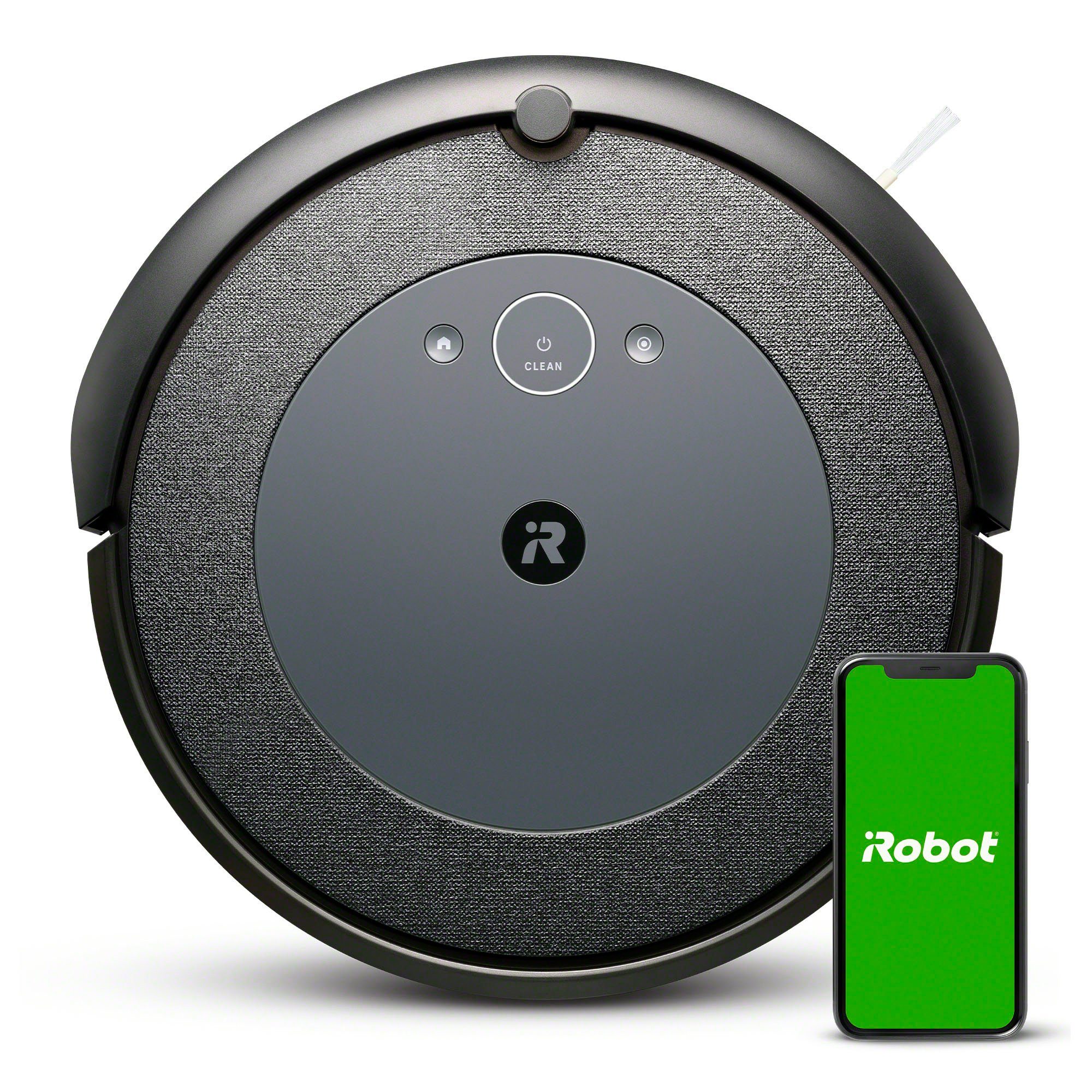 iRobot Saugroboter Roomba i5 (i5154), Einzelraumkartierung, App-/Sprachsteuerung beutellos