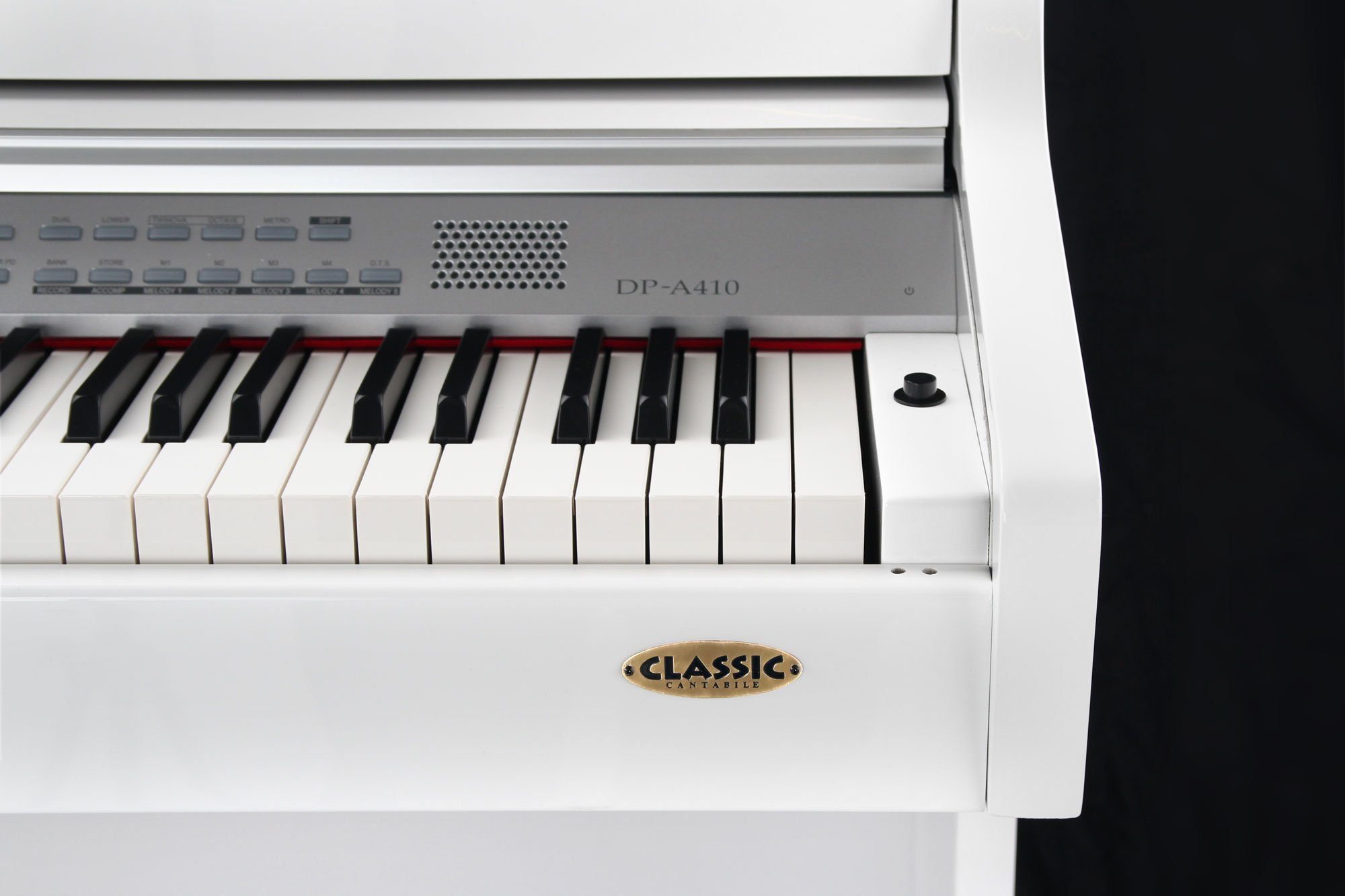 Classic Cantabile Digitalpiano DP-A 410 E-Piano Set - 88 Tasten mit Hammermechanik (Spar-Set, inkl. Klavierbank, Kopfhörer & Schule), 600 Voices, USB, Begleitautomatik, Aufnahmefunktion