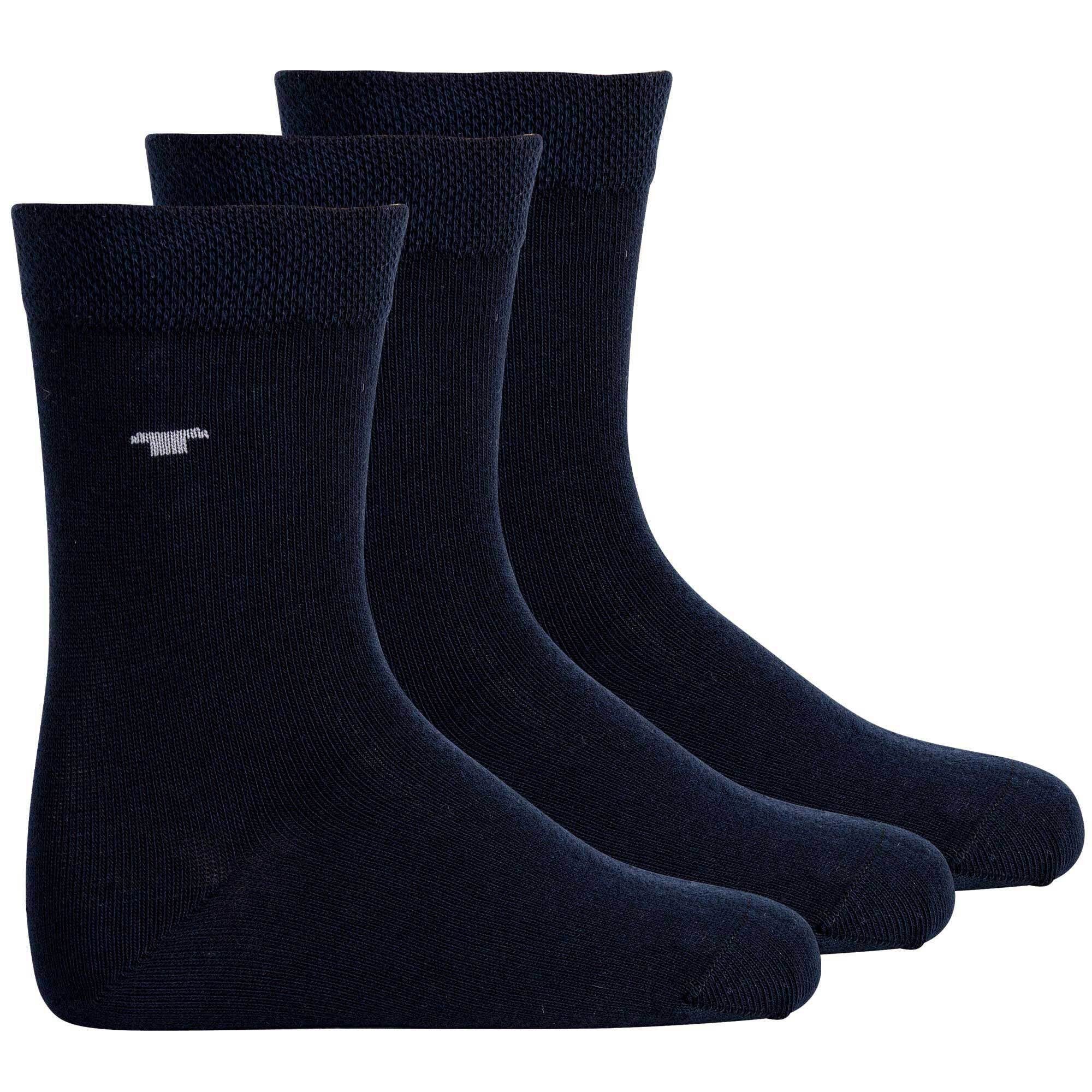 TOM TAILOR Freizeitsocken Unisex Kinder Socken, 3er Pack - Strümpfe Blau | Socken