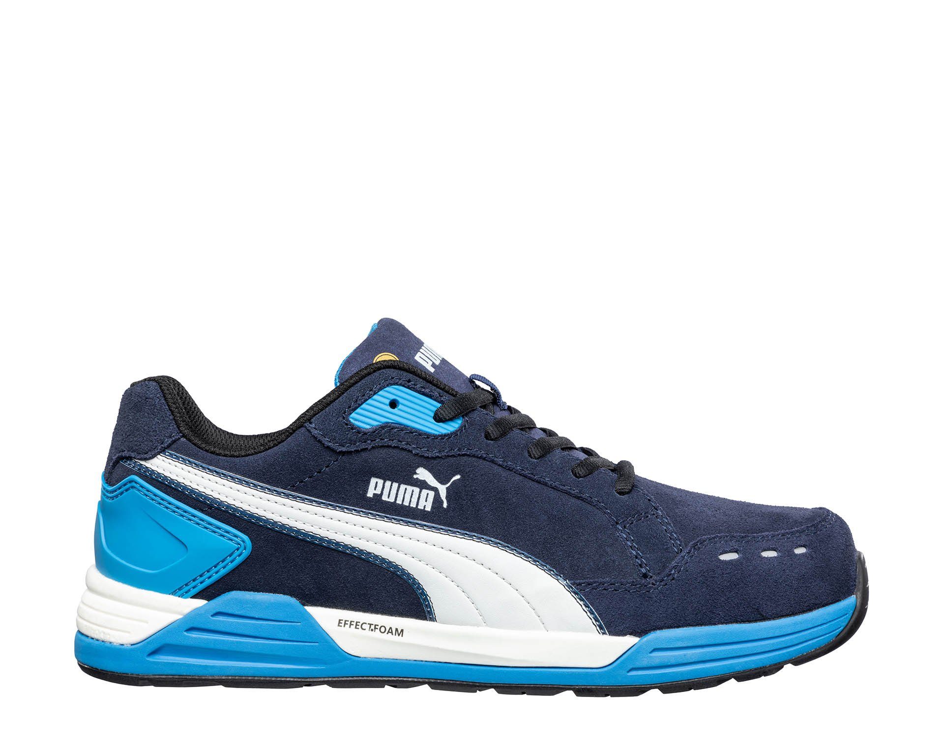 PUMA Safety AIRTWIST BLUE LOW Arbeitsschuh S3, ESD, Fiberglaskappe, Durchtrittschutz, rutschhemmend, metallfrei