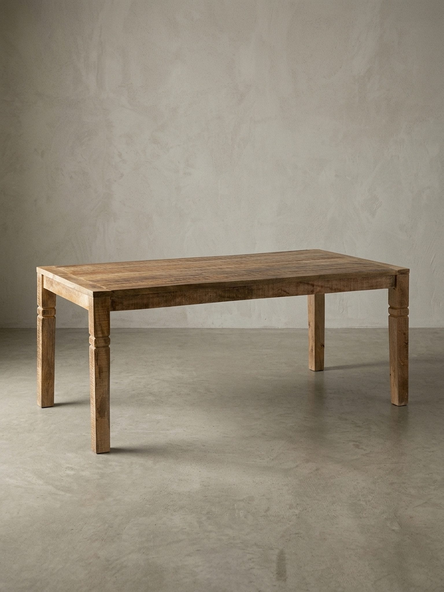 KADIMA DESIGN Esstisch Esszimmertisch WL5.078 Braun 120 x 76 x 70 cm Mango günstig online kaufen