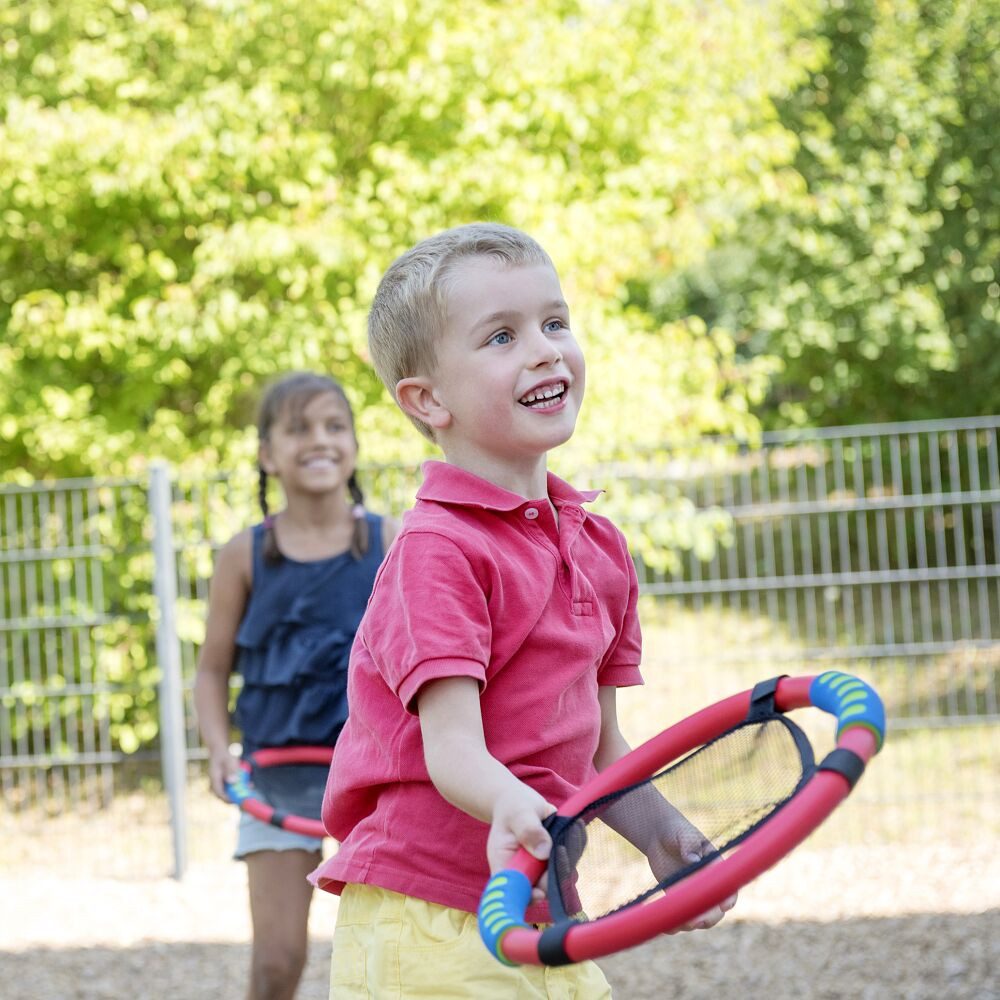 beleduc Spiel Handtrampolin Net Ball, Indoor und outdoor nutzbar