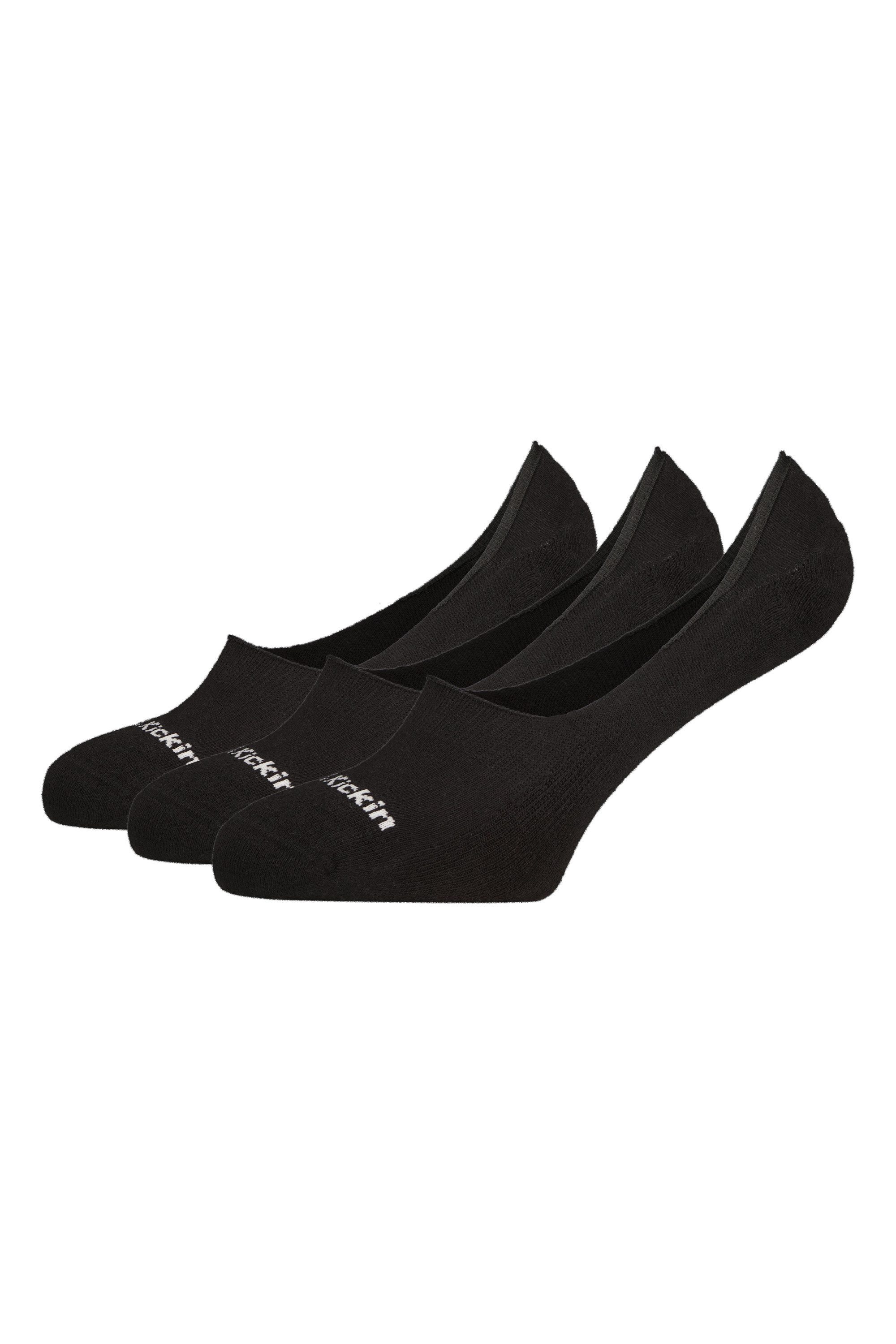Alife & Kickin Füßlinge Herren 3 PACK - RomanAK Füßlinge, Sneakersocken, Socken (Spar-Set) Füßlinge, Sneakersocken aus Baumwolle mit rutschfesten Silikonstreifen