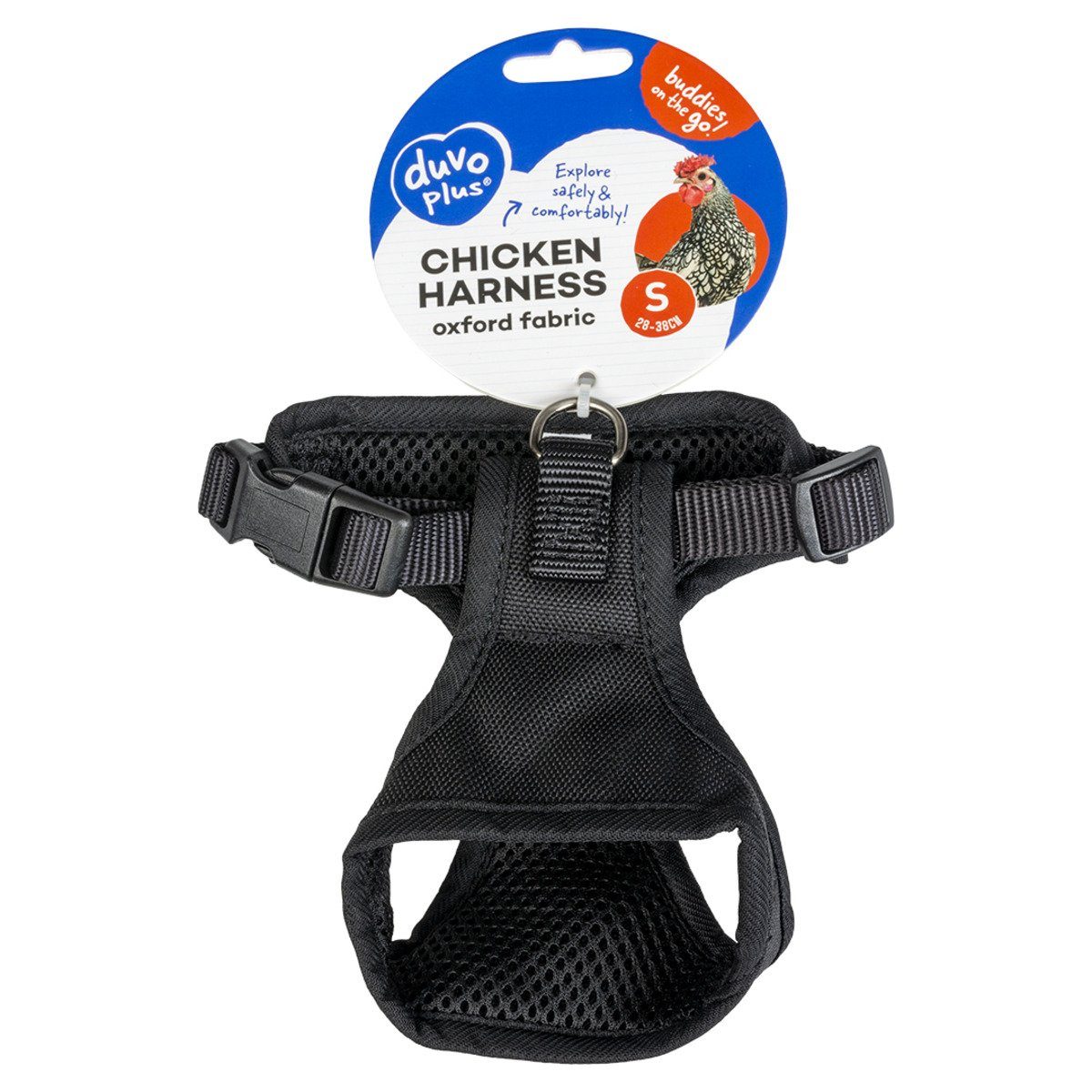 DUVO+ Geschirr Hühnergeschirr schwarz günstig online kaufen