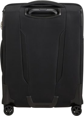 Samsonite Weichgepäck-Trolley Respark, ozone black, 55 cm, 4 Rollen, Koffer Reisegepäck Handgepäck mit Volumenerweiterung TSA-Zahlenschloss