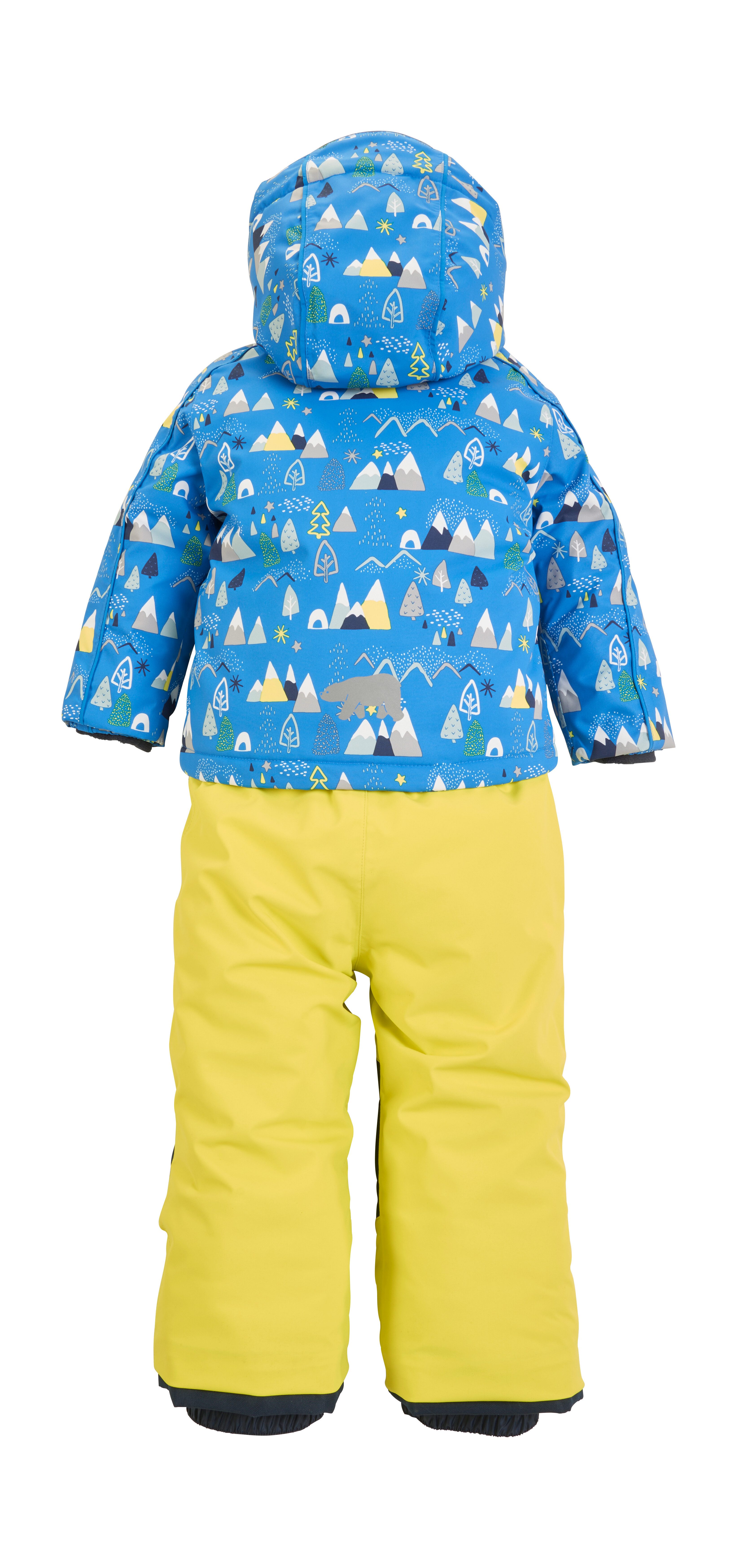 first instinct by killtec Skianzug FISW 34 MNS JCKT AND PNTS, 3 in 1 Skioverall: wasser- und winddicht, atmungsaktiv, erweiterbar