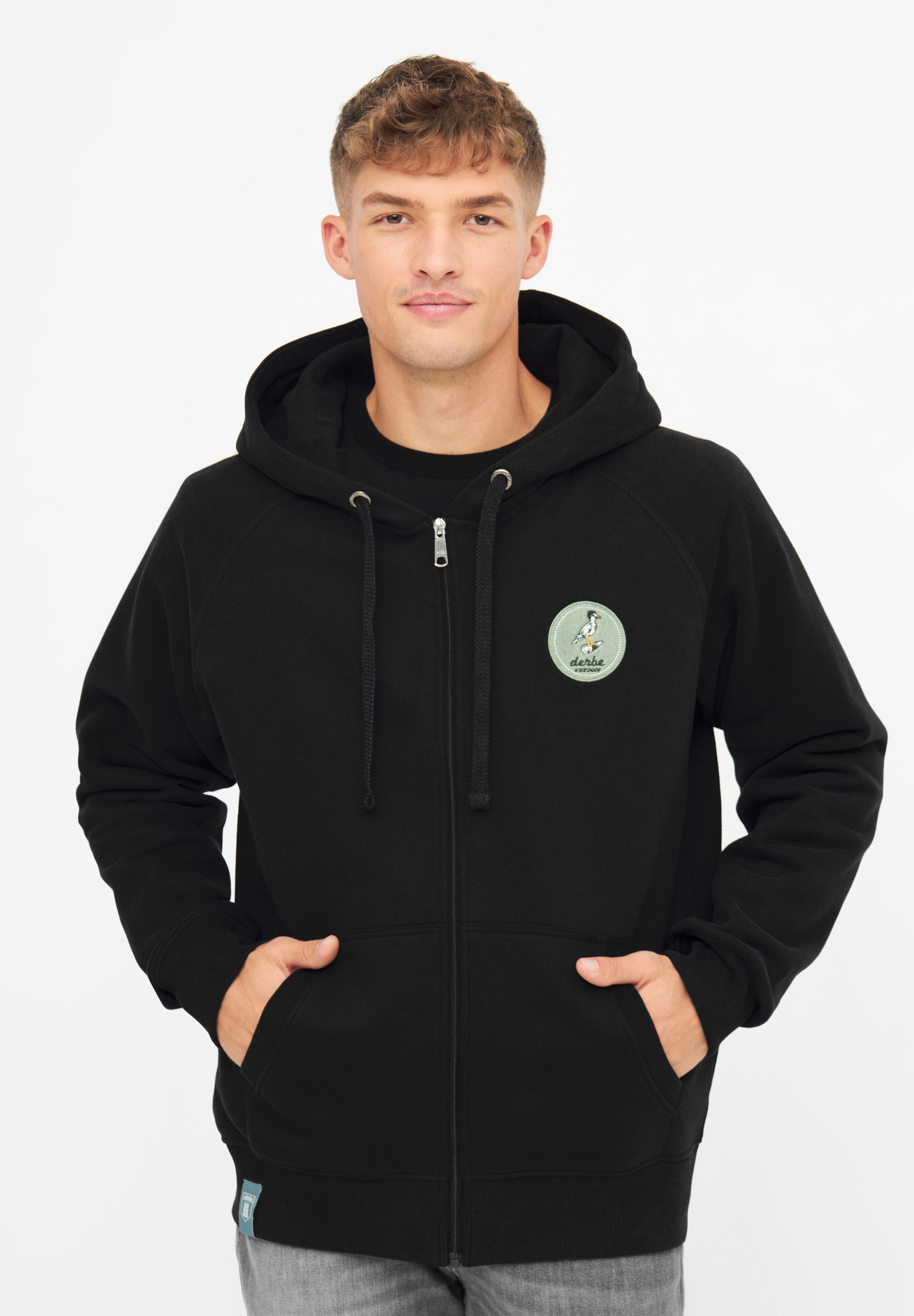 Derbe Sweatjacke Sturmmöwe Reißverschluss, Nachhaltig, Organic günstig online kaufen