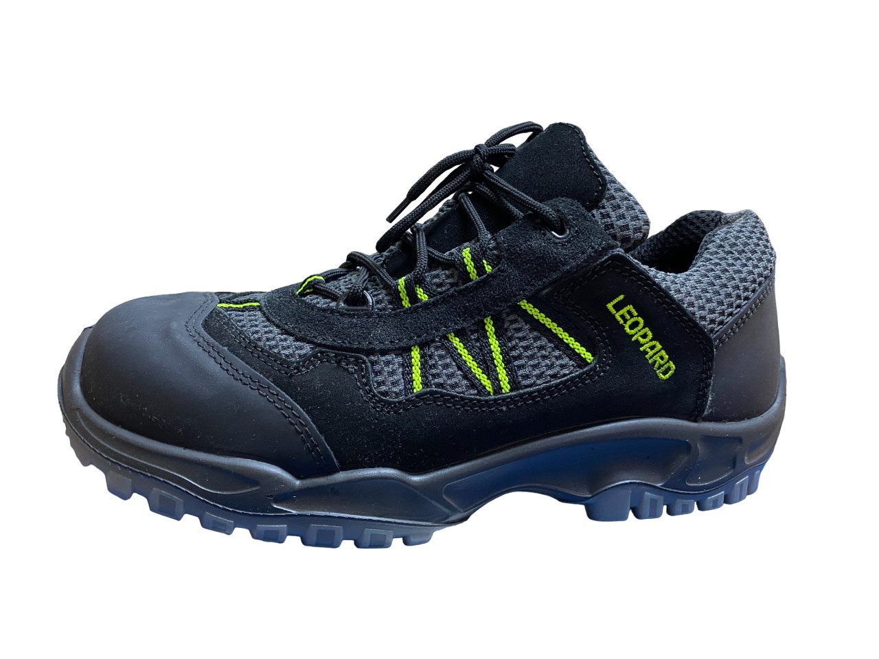 LEOPARD LEOPARD Herren Sicherheitshalbschuh 0499 schwarz/grau/gelb Arbeitsschuh