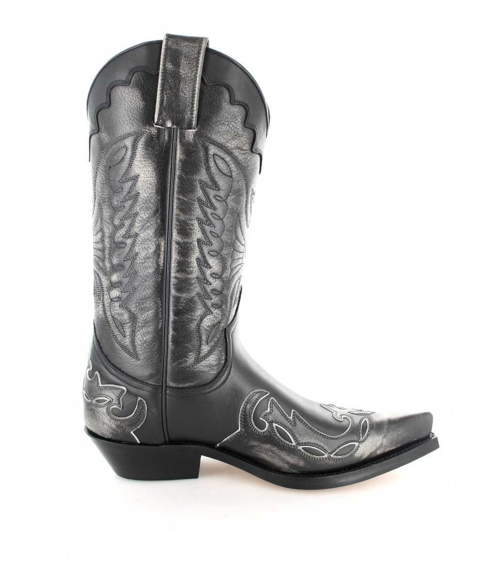 Mayura Boots 1927 Schwarz Cowboystiefel Rahmengenähter Westernstiefel
