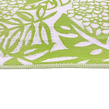 Teppich Pflegeleichter Outdoor-Teppich mit tropischem Design in grün, Teppich-Traum, rechteckig