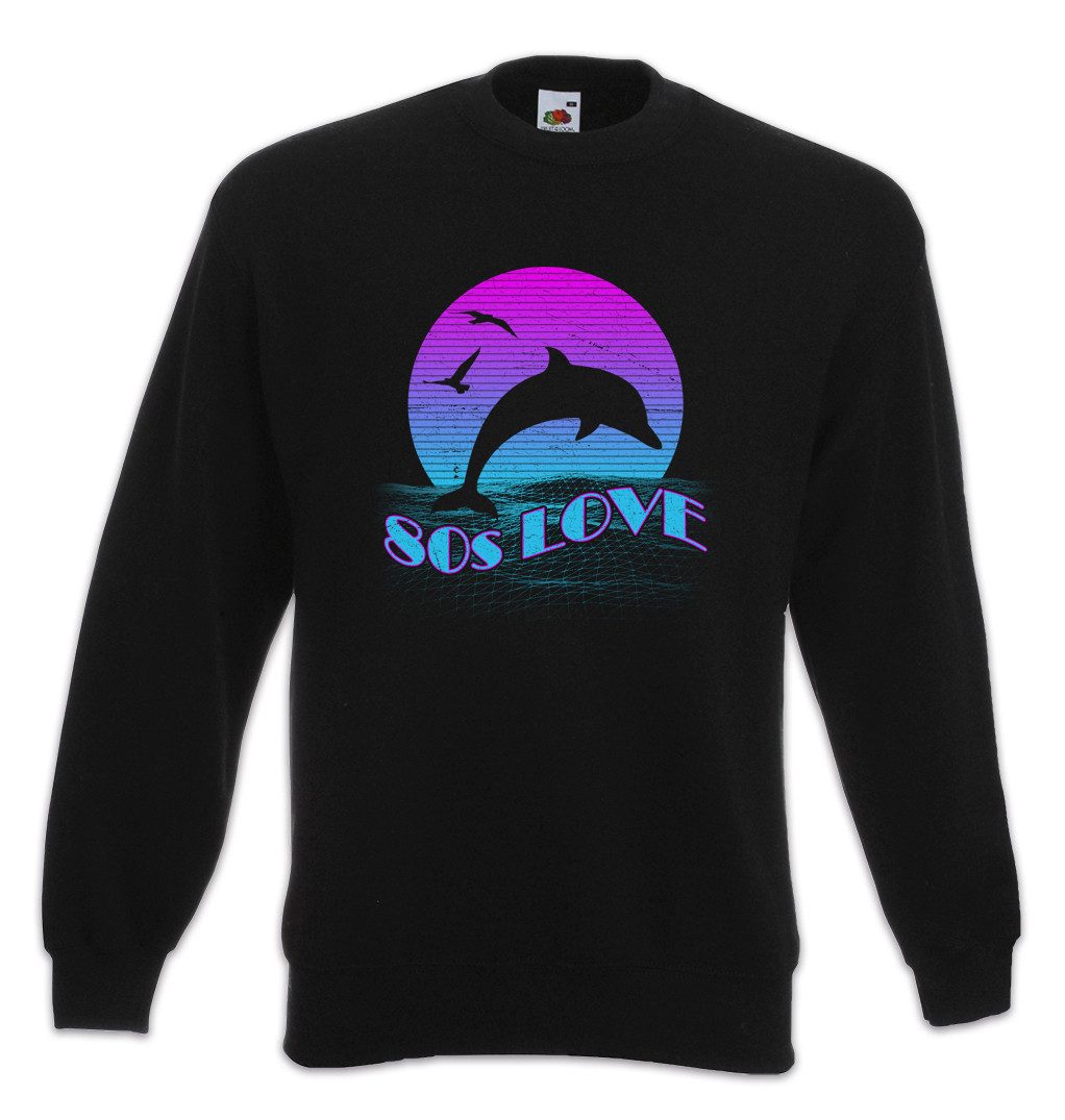 Sweatshirt 80s Love Sweatshirt Synthesizer Electro Techno LFO Musik Music DJ MC