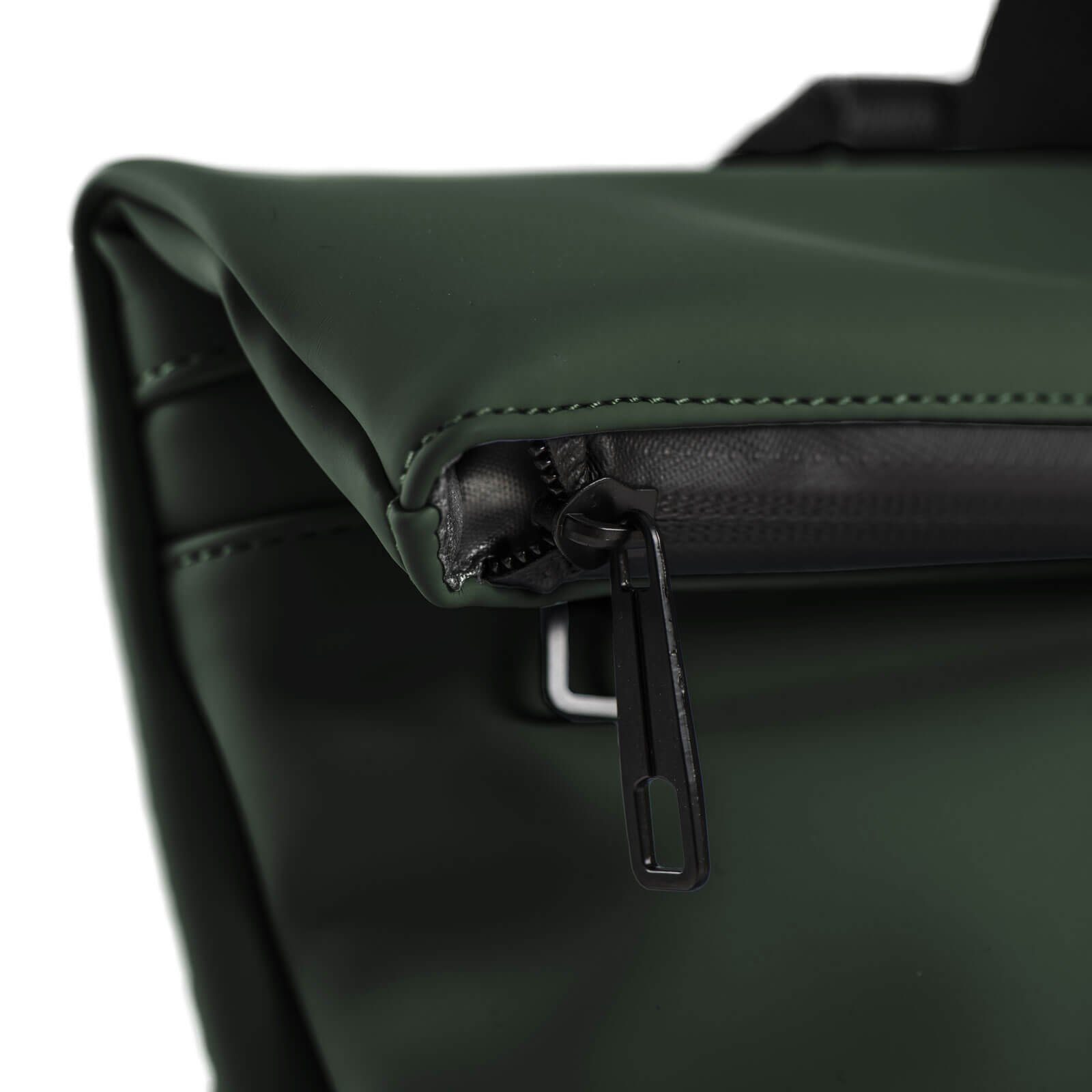 Daniel Ray Fahrradrucksack, Rolltop-Rucksack Jefferson PU-Rollrucksack Steckschnallen-Verschluss