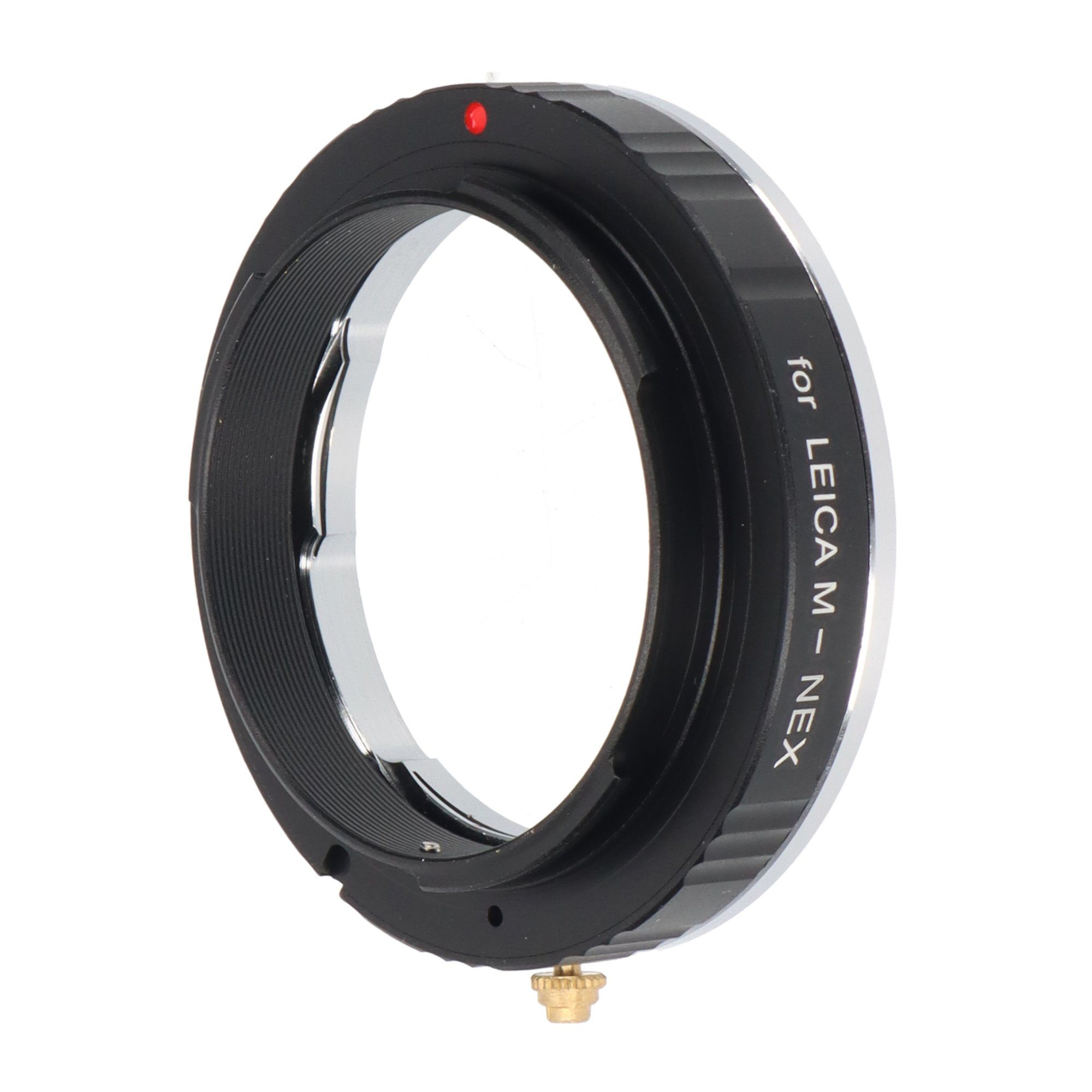 ayex Leica - Sony (E-Bajonett) Adapter Objektiveadapter M-Objektiv E-Mount