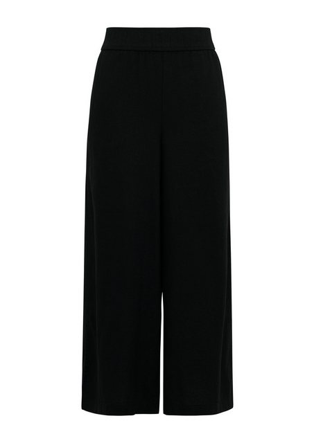 comma casual identity 7/8-Hose Leichte Culotte aus Leinenmix mit Schlitzen günstig online kaufen