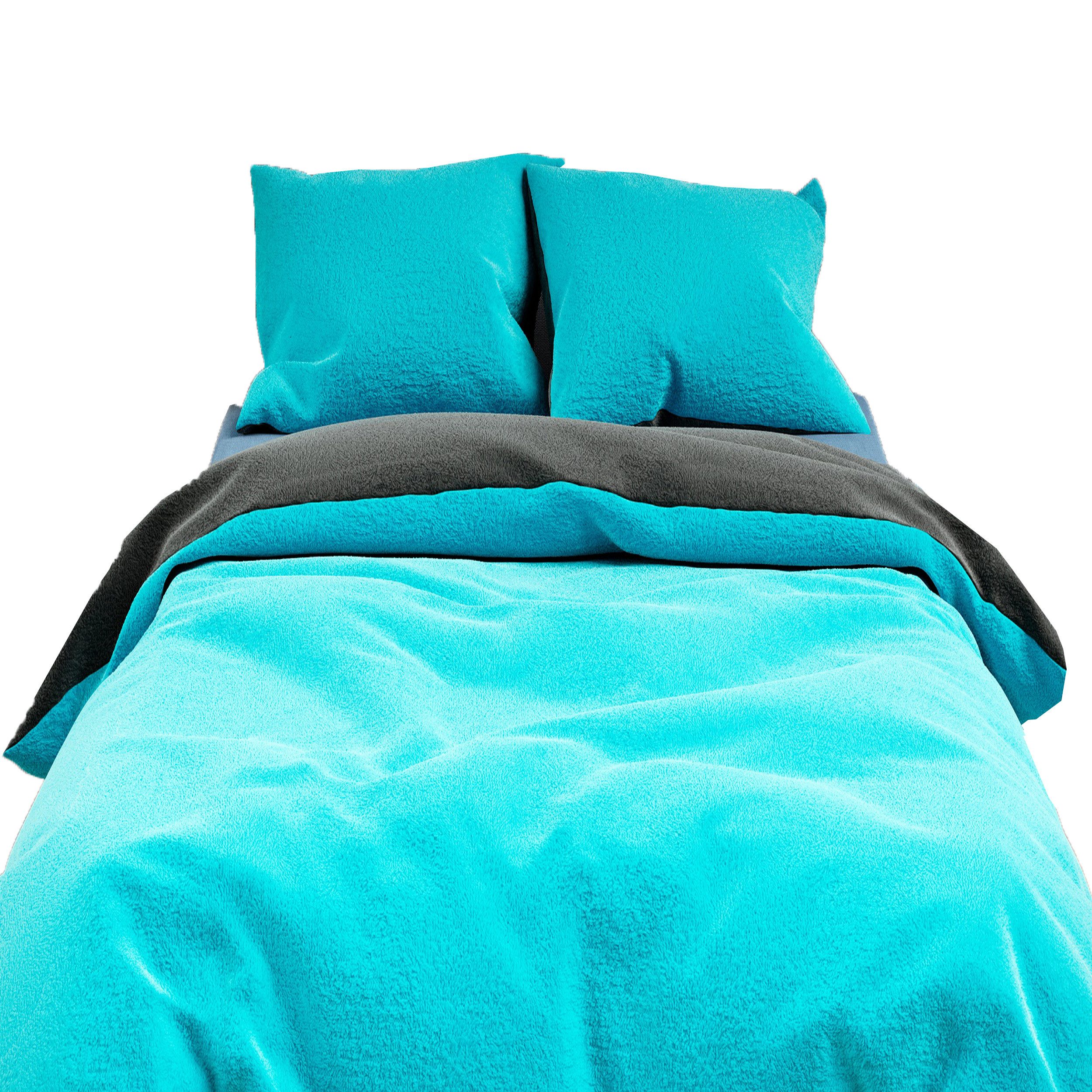 Leonado Vicenti Bettwäsche Winter Teddy Plüsch, Fleece, 3 teilig, Flauschig günstig online kaufen