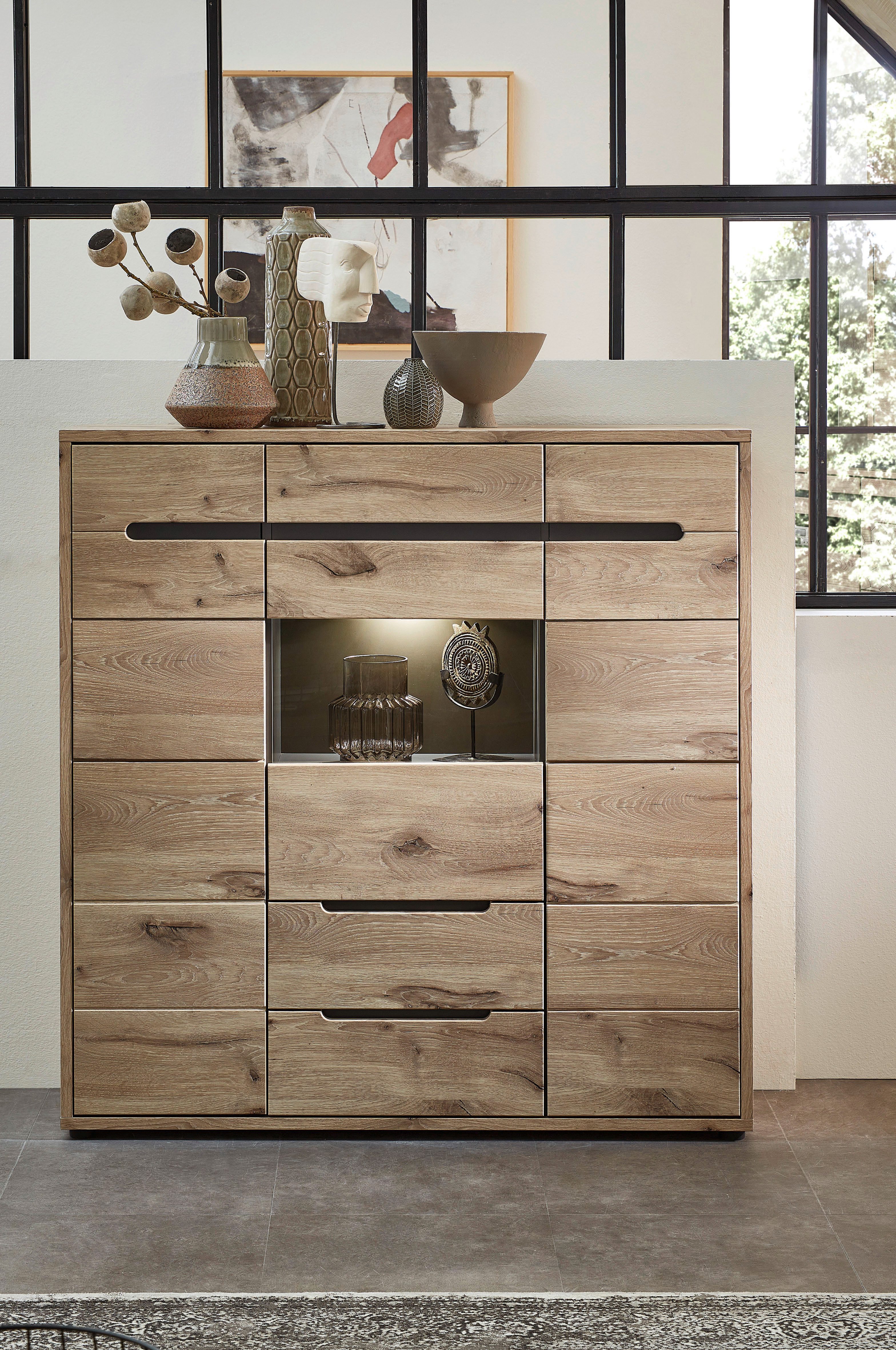 Innostyle Highboard BELLANO, Viking Oak Nature