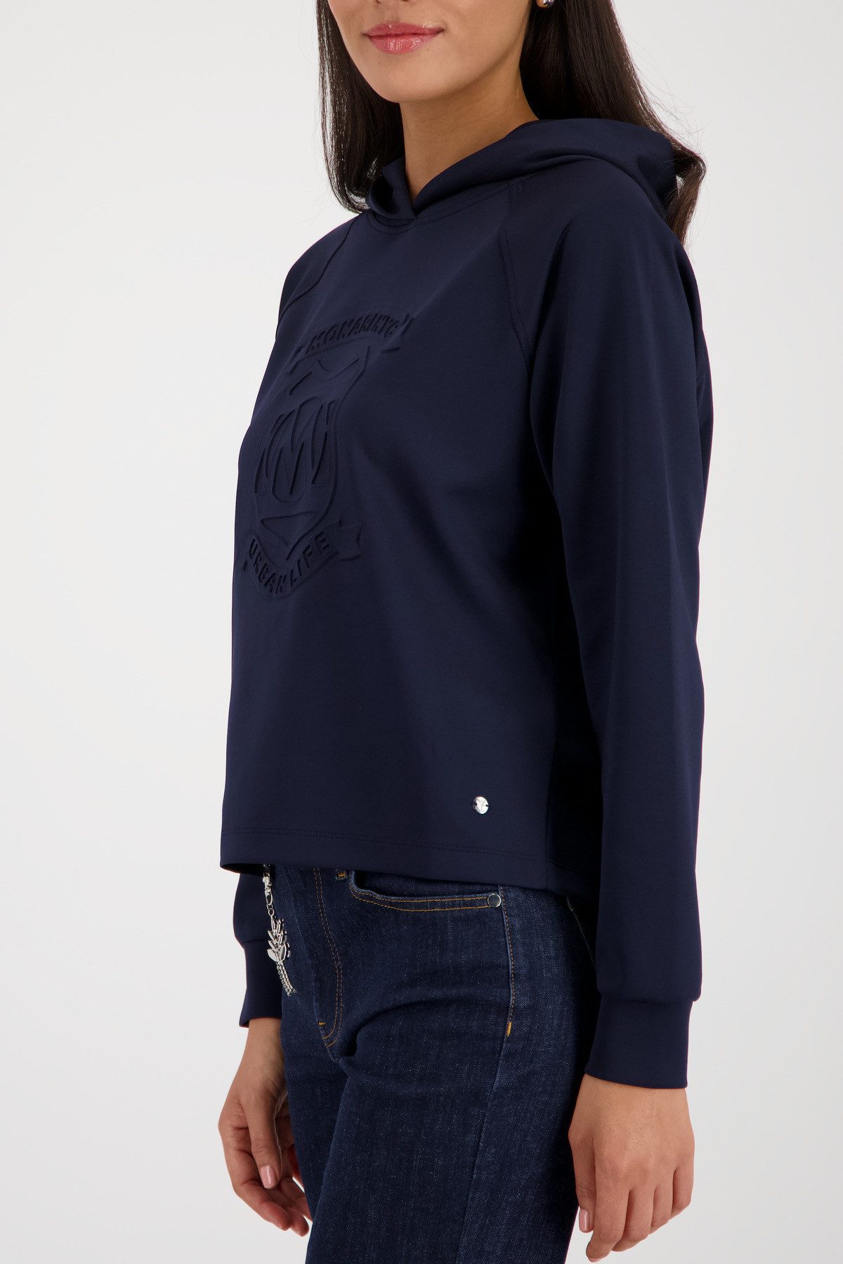 Monari Sweatshirt mit Kapuze