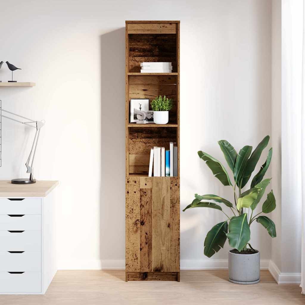vidaXL Highboard Highboard Altholz-Optik 37,5x35x180 cm günstig online kaufen