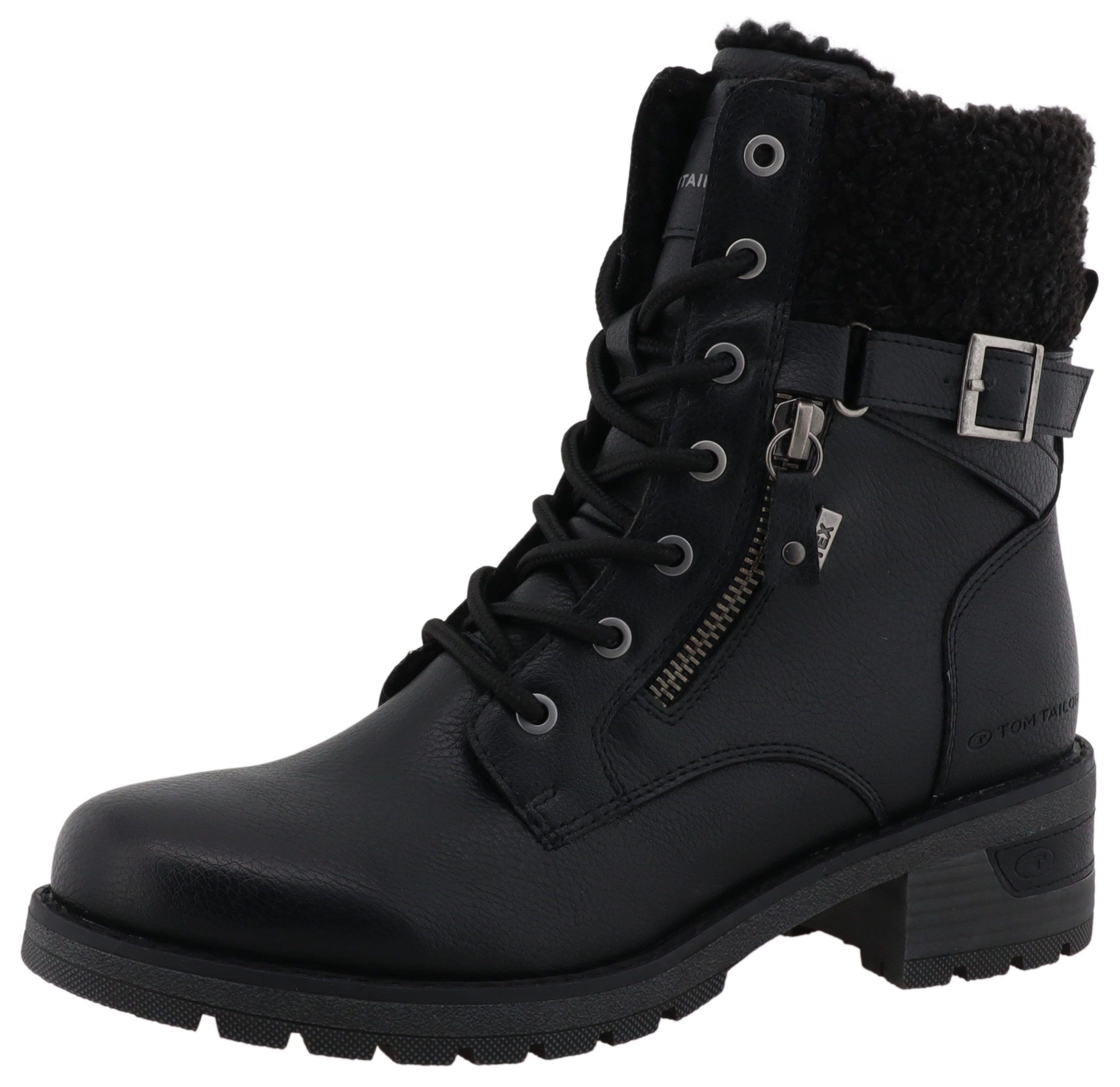 TOM TAILOR Winterstiefelette Stiefelette, Winterboots mit günstig online kaufen