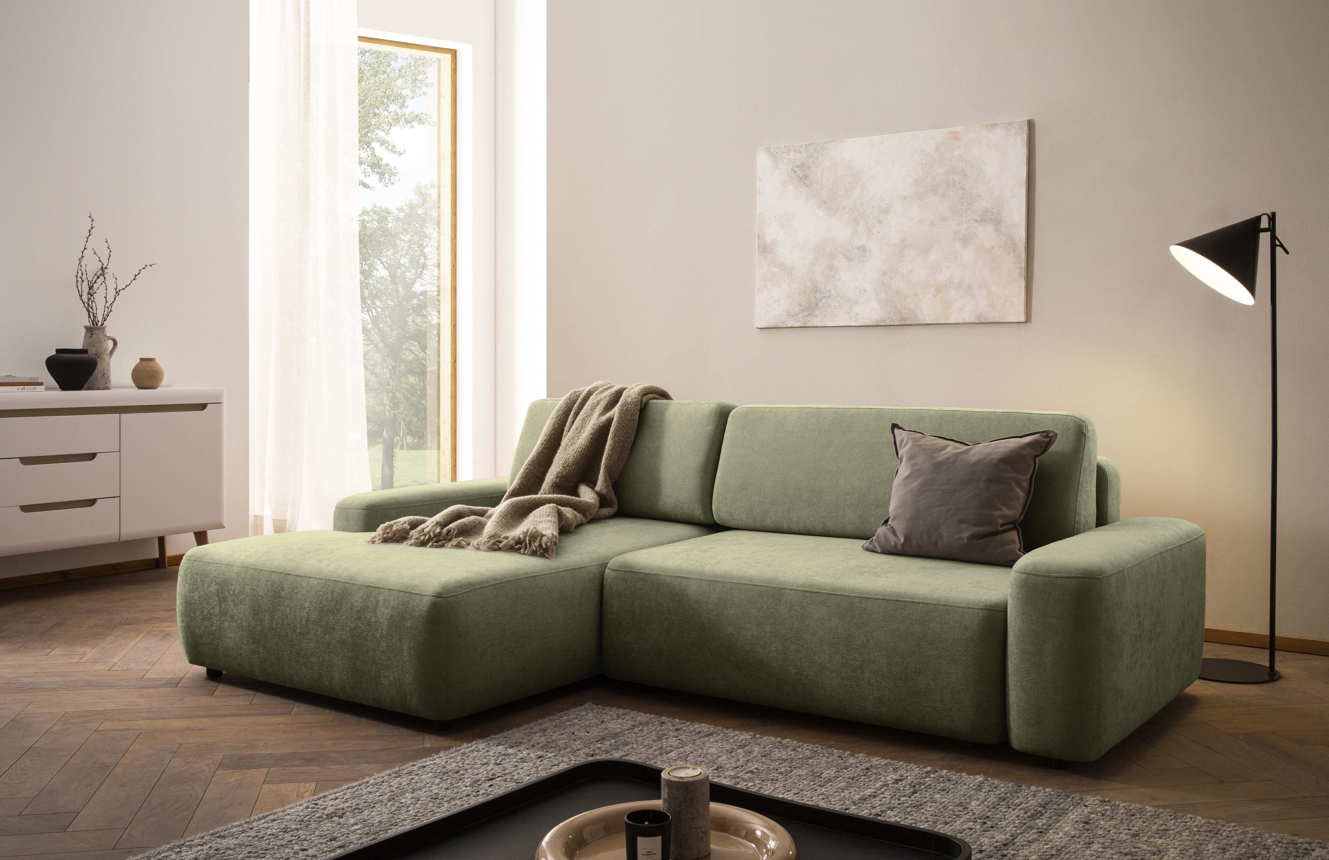 INOSIGN Ecksofa TORGE (264cm), Schlafsofa in günstig online kaufen