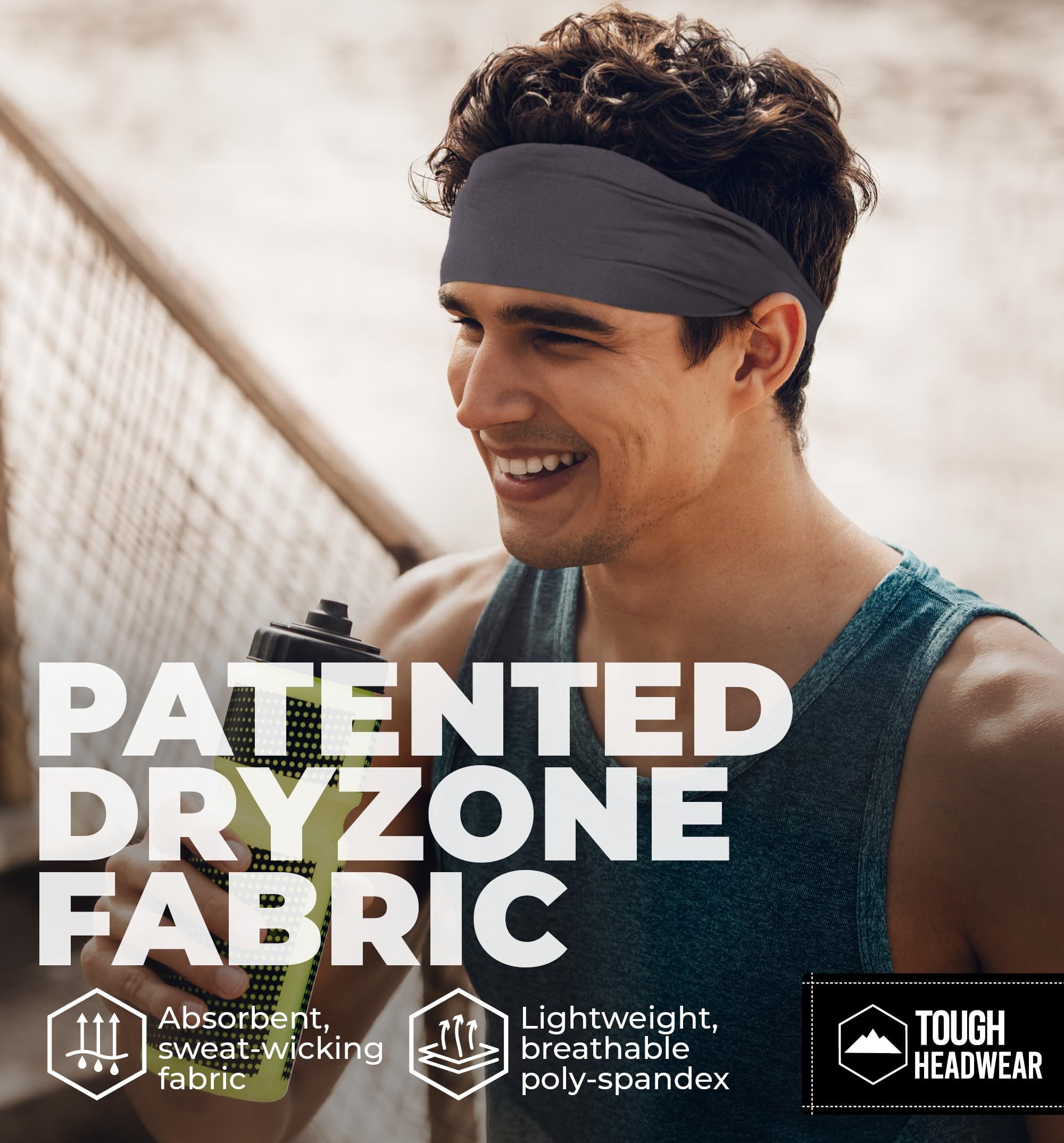 Tough Outfitters Stirnband Schweißband Stirn Laufen günstig online kaufen
