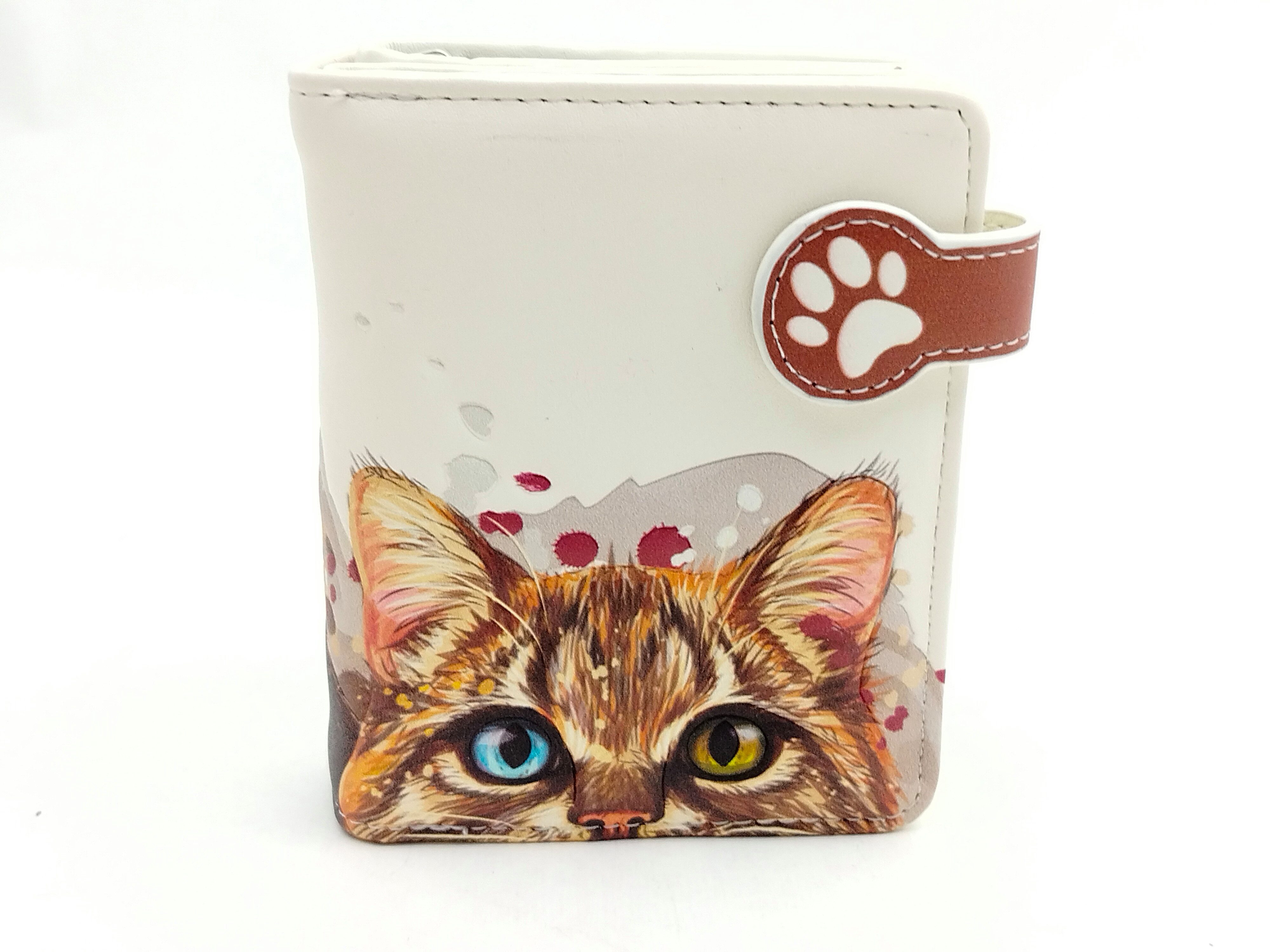 bb Klostermann Geldbörse Katzenbörse mit Reißverschluss & Fotofenster – Mädchenbörse