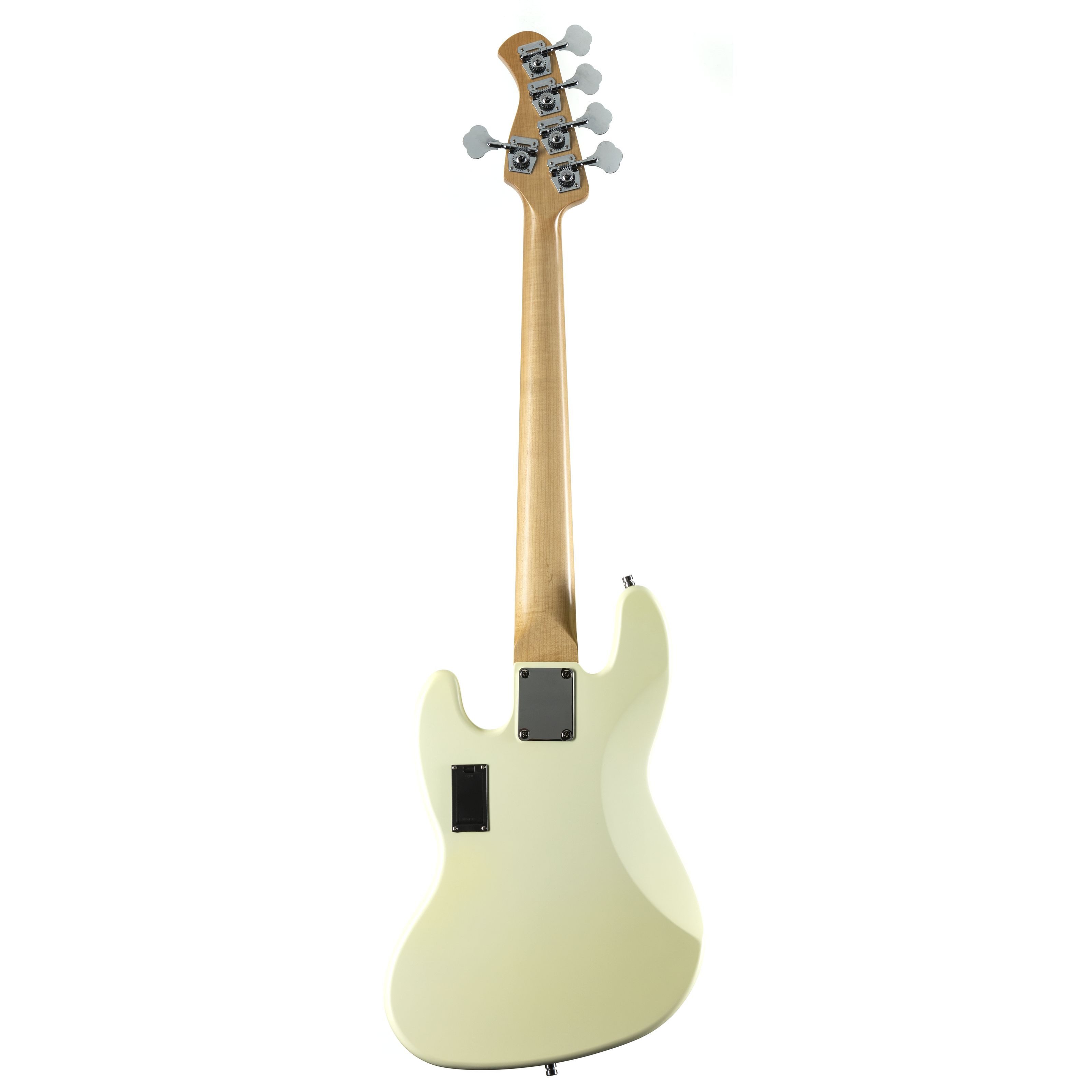 FAME E-Bass, E-Bässe, 5-Saiter E-Bässe, Custom JB 5 Cream - E-Bass