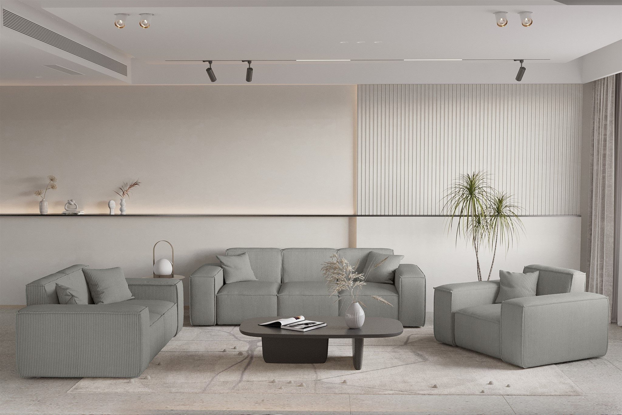 Fun Möbel Polstergarnitur Sofaset Designersofa CELES günstig online kaufen