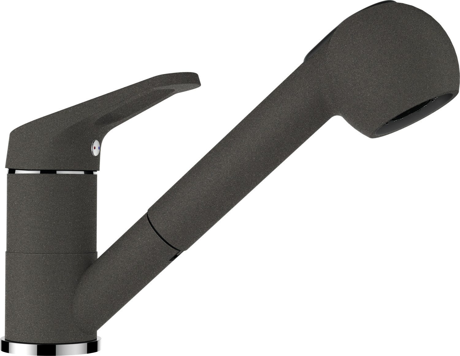 Schock Küchenarmatur Cosmo ausziehbarer Auslauf, Strahl-Brausefunktion