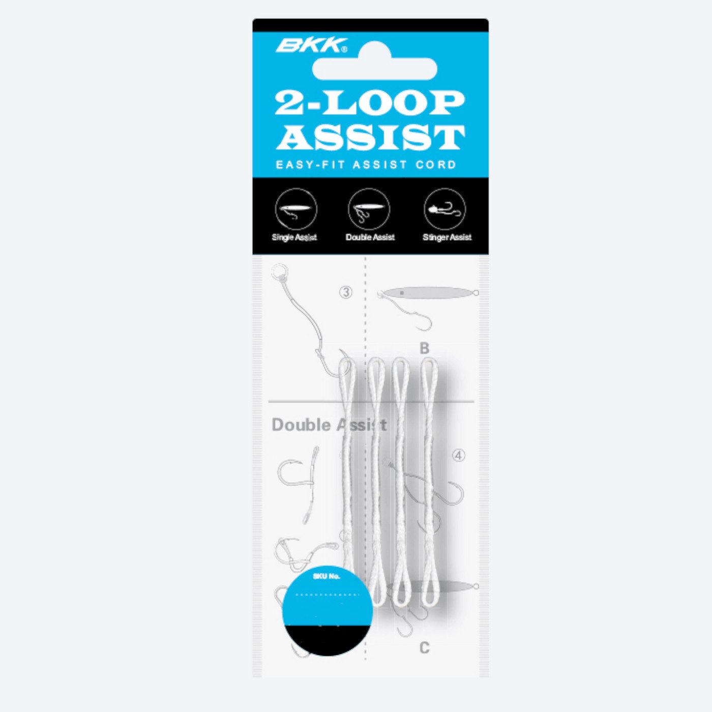 BKK Kunstköder BKK 2-LOOP Assist Cord -