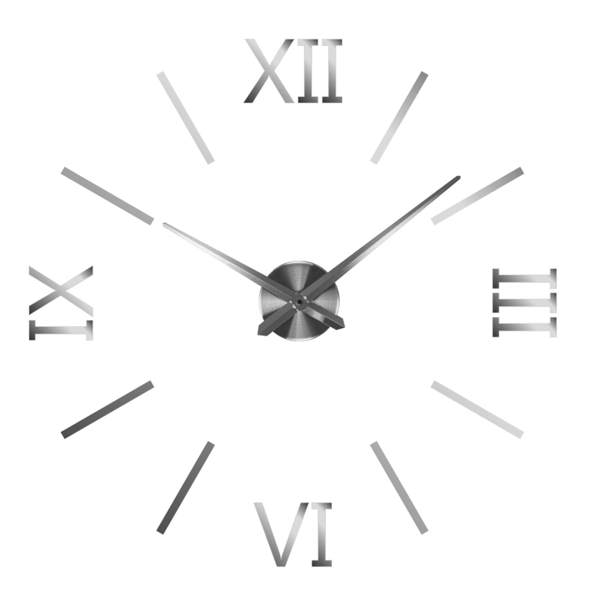 Wanduhr DIY Wanduhr 1200 mm Wandtattoo günstig online kaufen