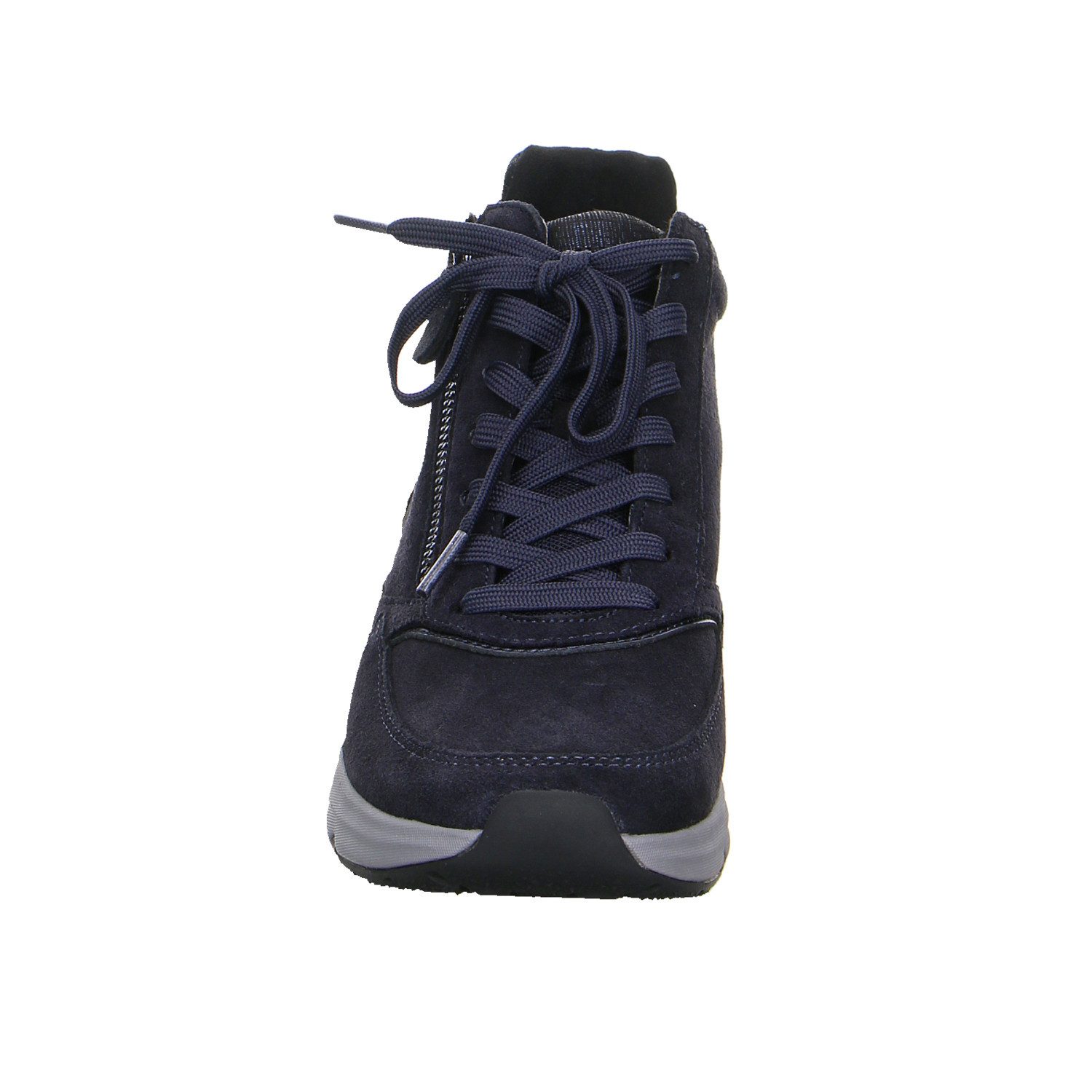 Gabor Comfort Gabor Fashion Velour Comfort Stiefelette blau Stiefelette