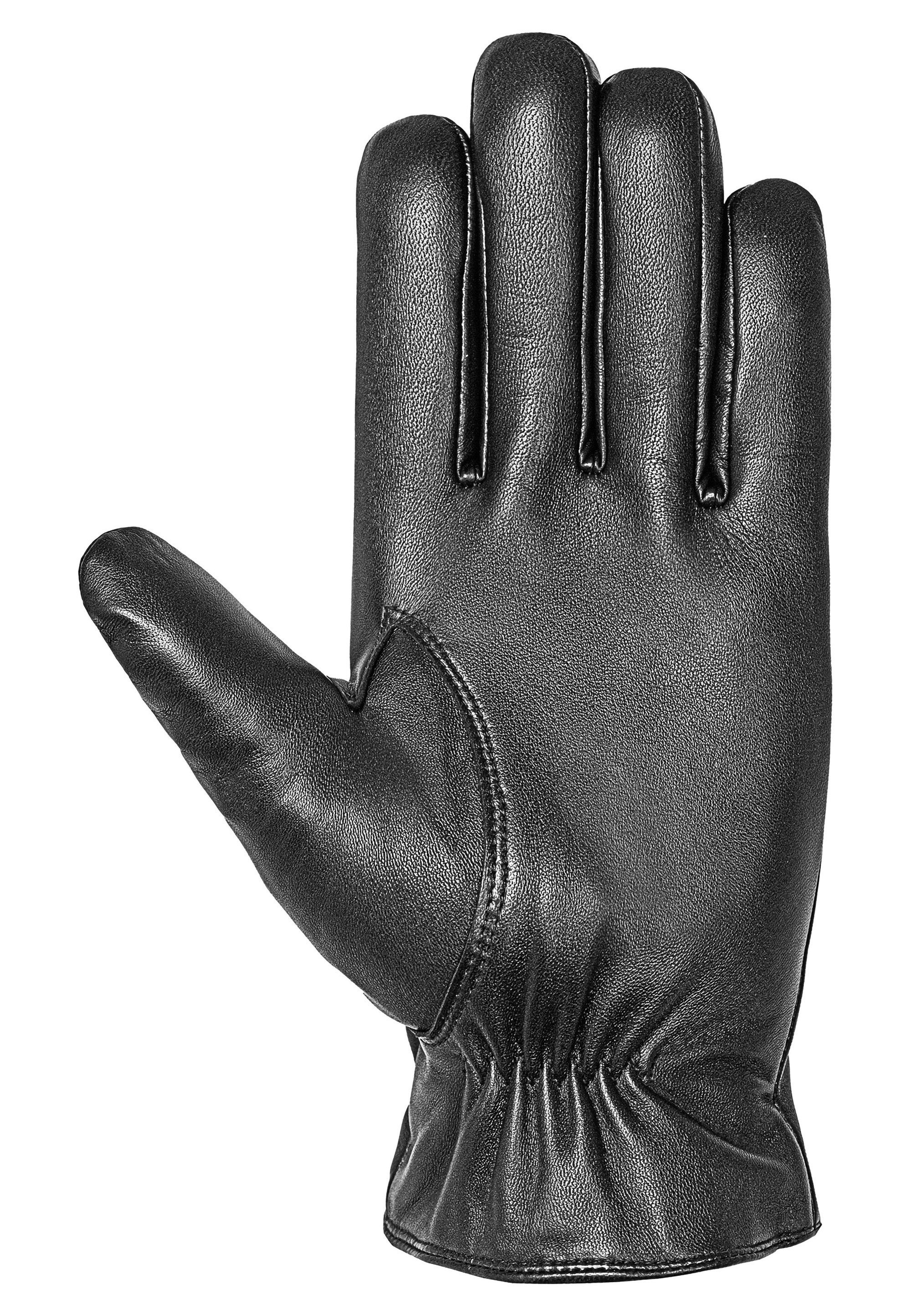 Reusch Skihandschuhe Reusch Leather Glove Man mit winddichter, atmungsaktiver Funktion