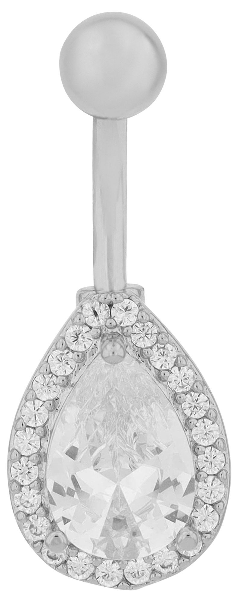 Bauchnabelpiercing Zirkonia