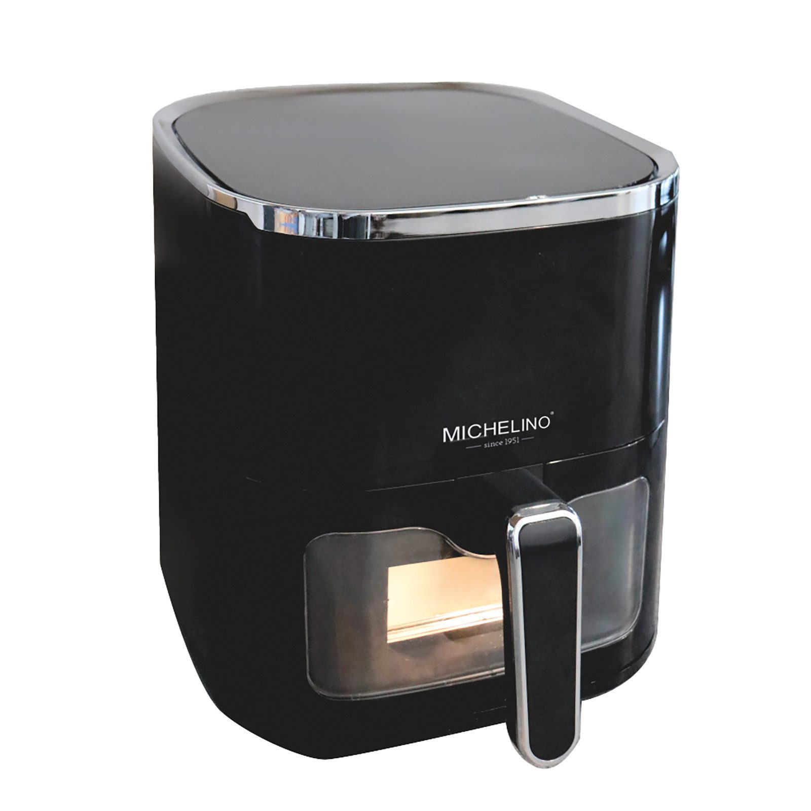 Michelino Heißluftfritteuse, 1450 W, Keramik-Antihaftbeschichteter Topf