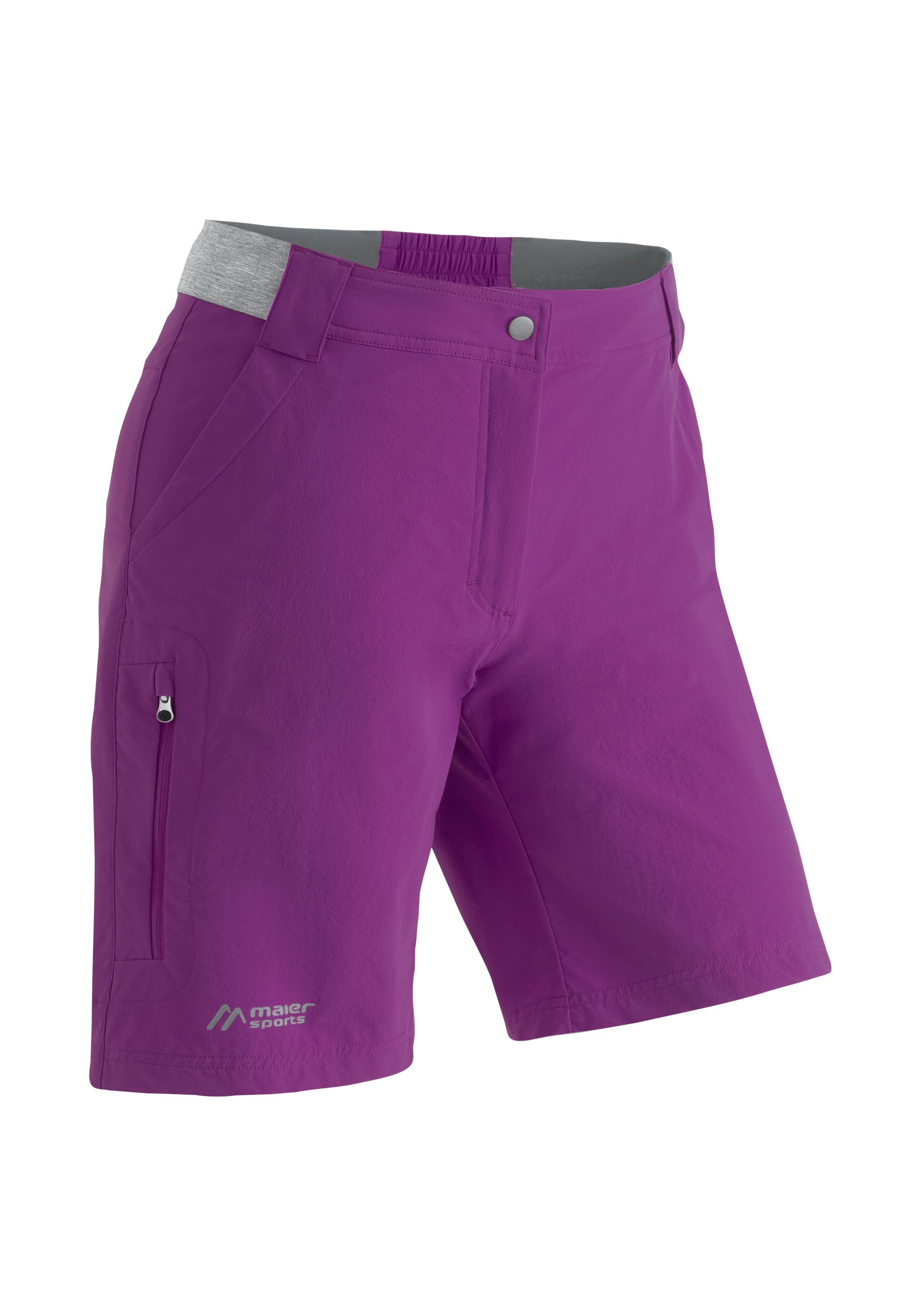 Maier Sports Funktionsshorts Norit Short W besonders schnell trocknend purpurviolett