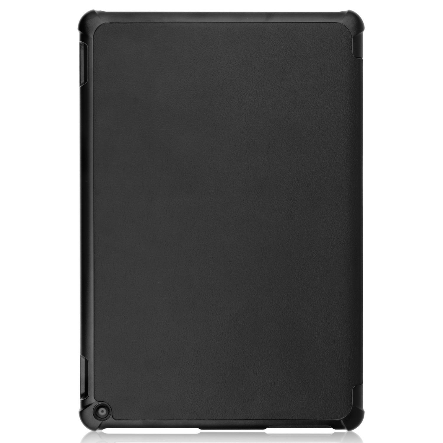 König Design Tablet-Hülle Amazon Fire HD 10 (2021), Tablethülle für Amazon Fire HD 10 (2021) Schutztasche Wallet Cover 360 Case Etuis Schwarz